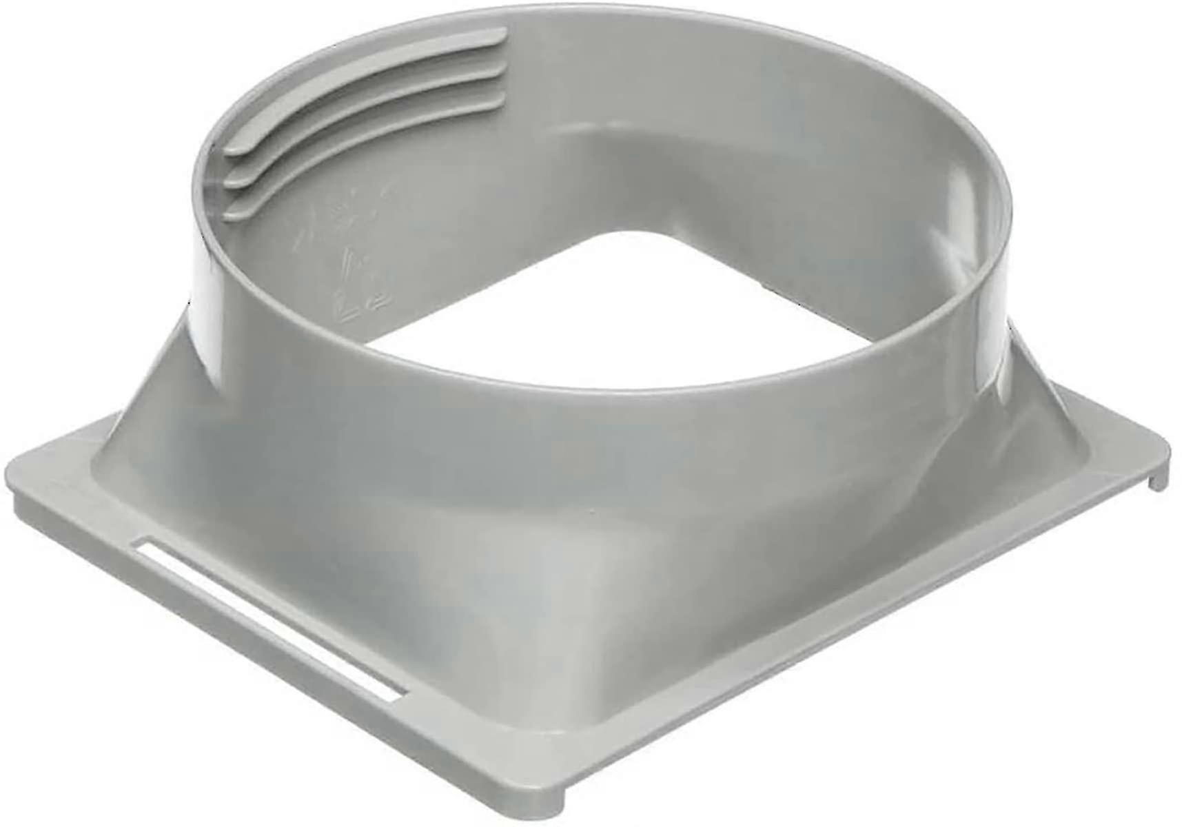Portable Air Conditioner Exhaust Hose Coupler & Window Adapter - 5.9 Inch Square to Round A/C Unit Hose Connector