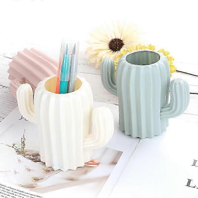 Cactus Pen Holder Desk Organizer (3 pcs)