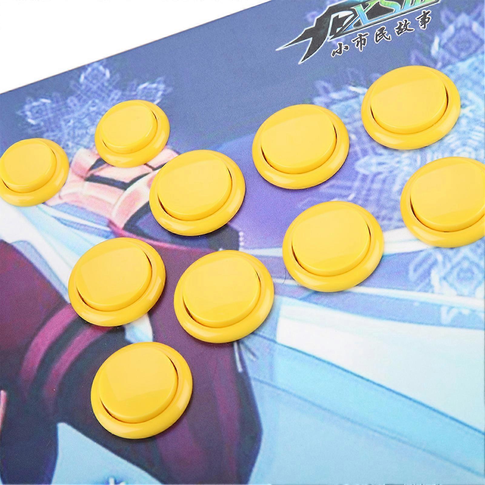 Arcade Console PC Computer Games USB Rocker Joystick Fighting Game Controller(8 Buttons)