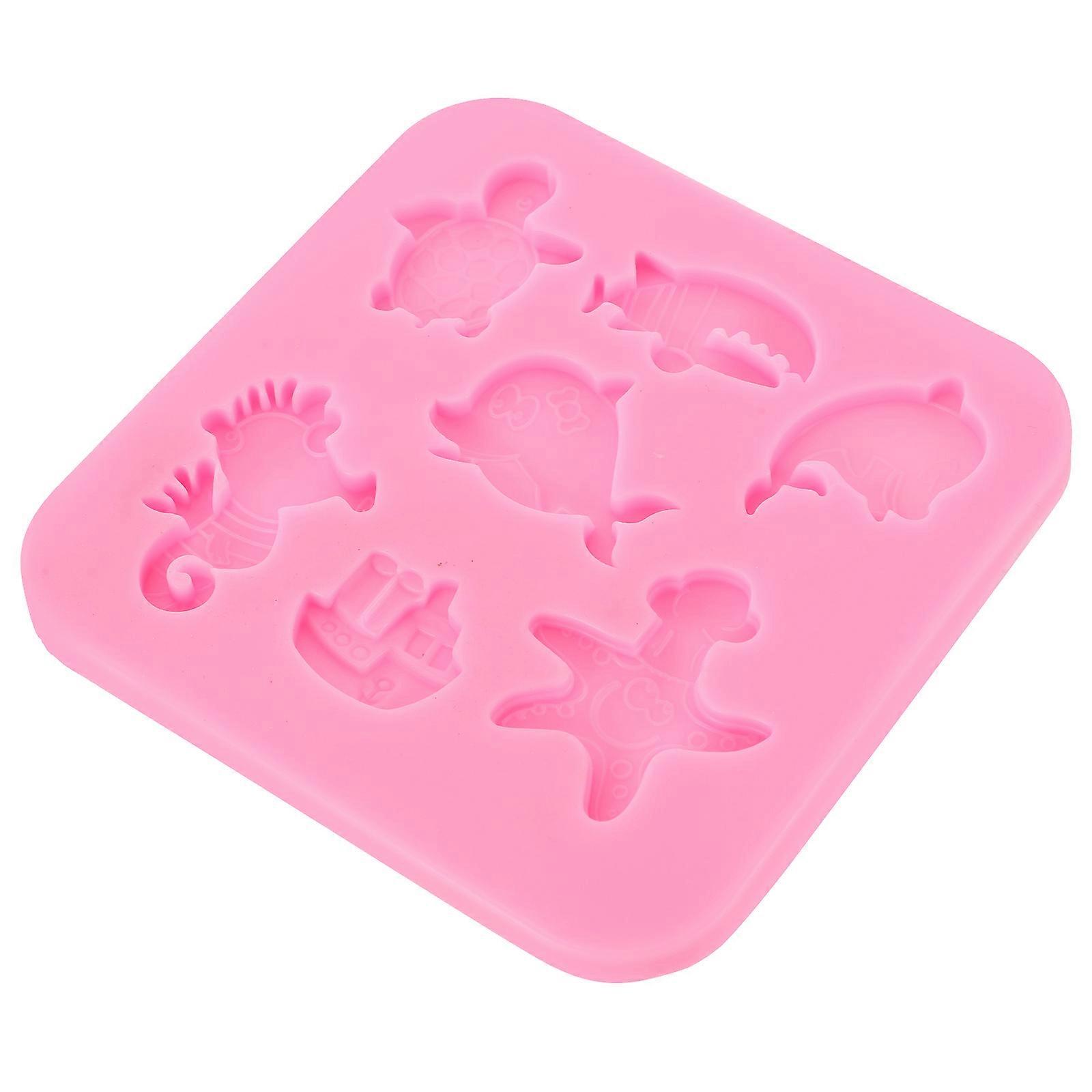 Silicone Molds For Chocolate Reusable Pink Baking Mold Oven Safe Dishwasher Safe 1Pc