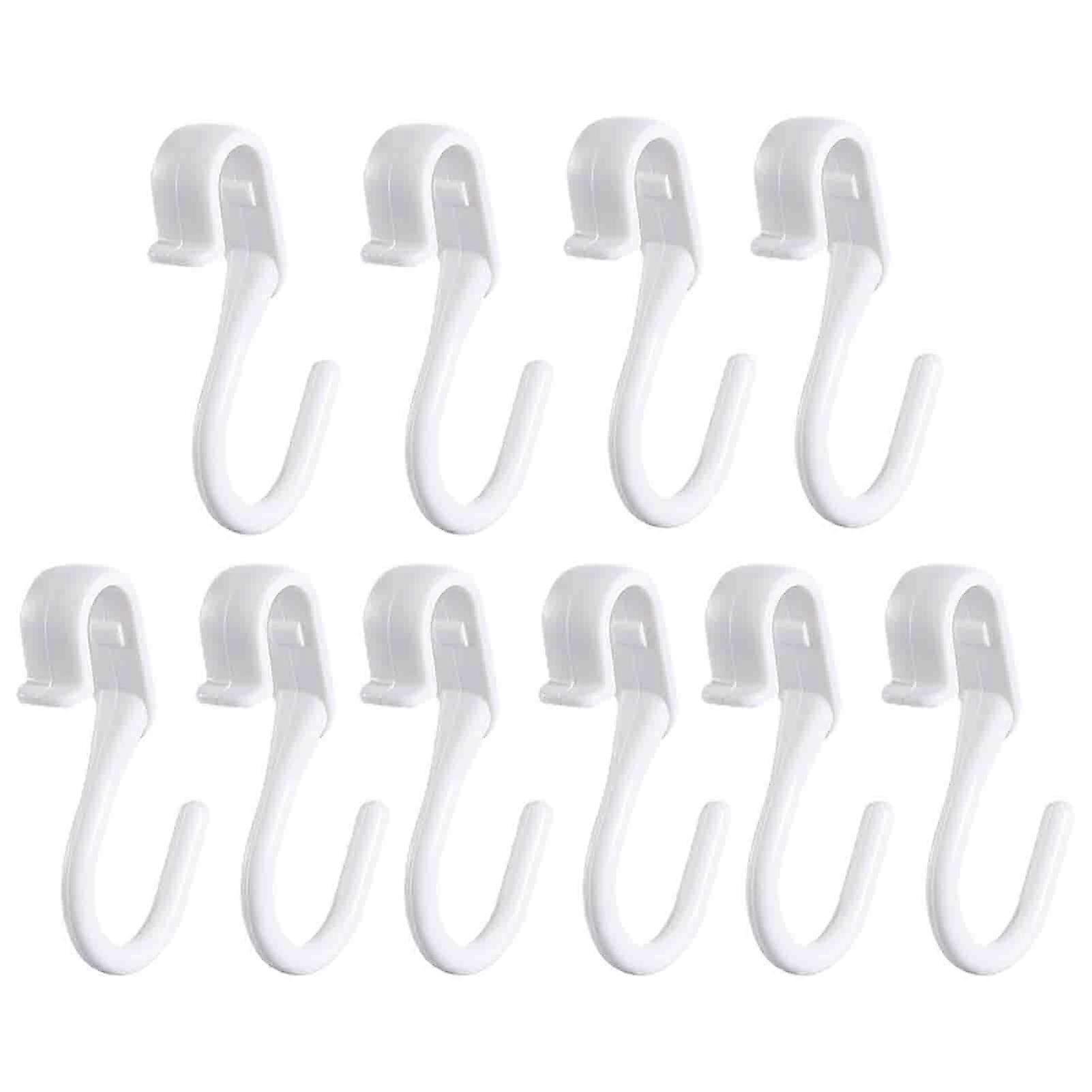 S Hooks Heavy Duty, Pack of 10 Sshaped Hooks, Portable S Hanging Hooks