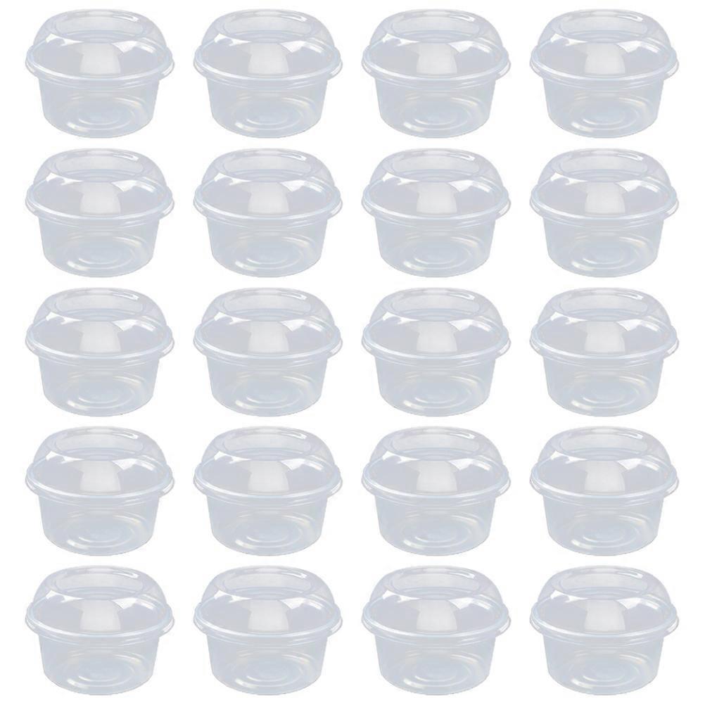Single Container Plastic Box Look Baking Party 50Pcs