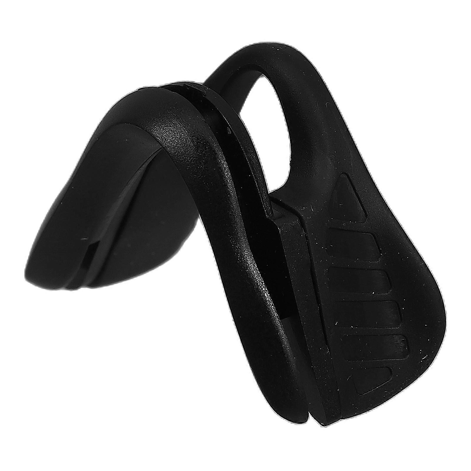 Anti Slip Rubber Nose Pads for Glasses Eyewear Replacement Spacers with Grip Enhancement and Nose Vents, Black, Pack of Ten