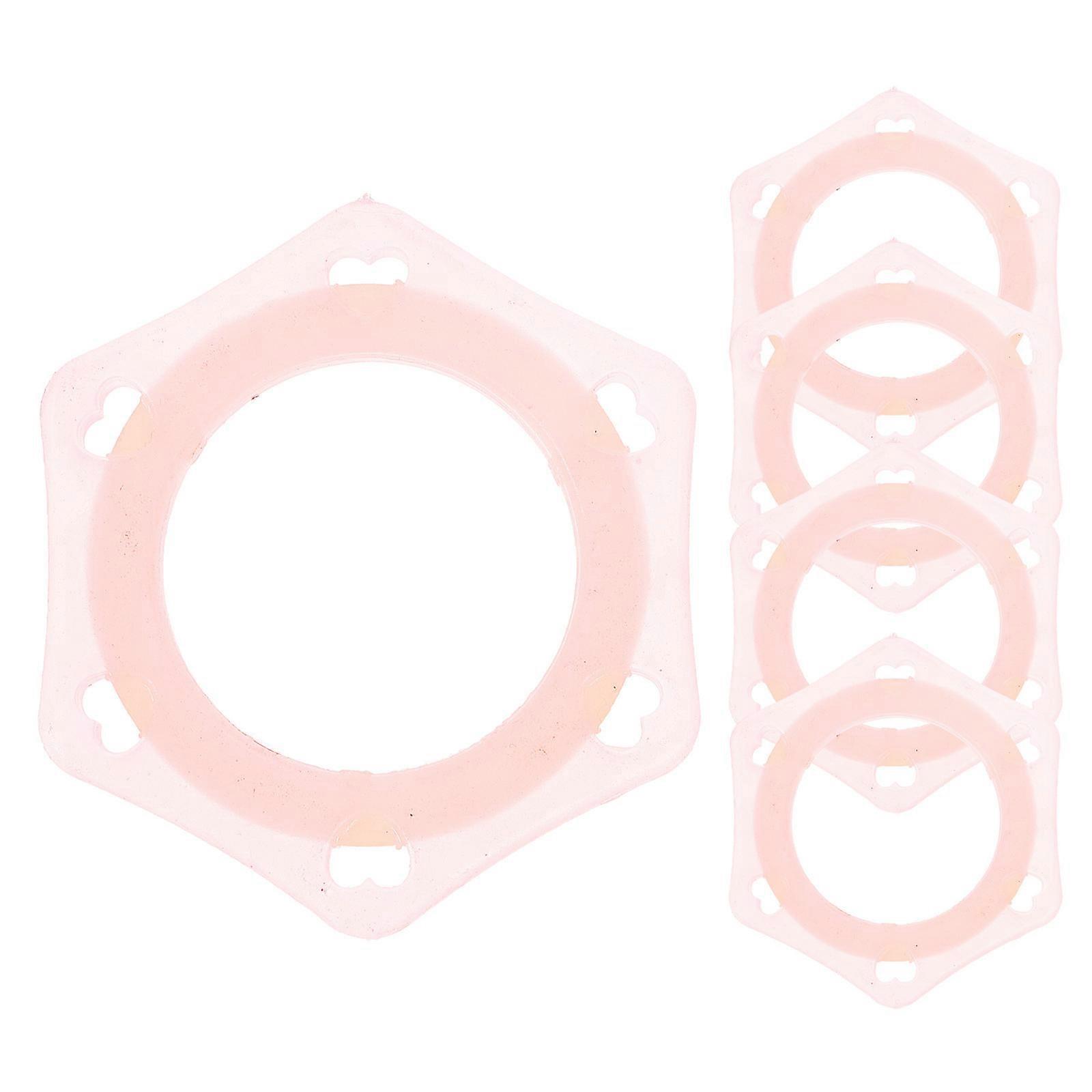 Glow in the Dark Non Slip Microphone Shock Rings for Standard Mics – Durable Protection for KTV & Live Performances