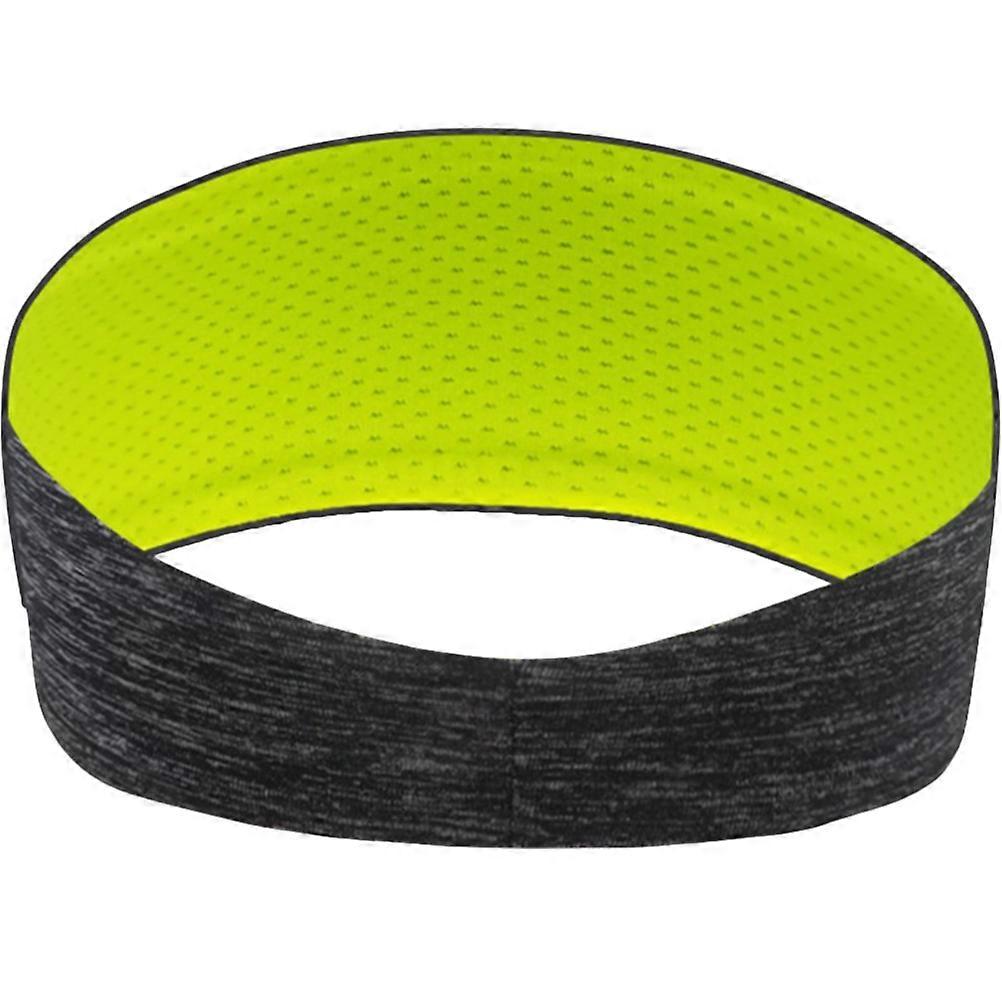 Breathable Headband Elastic Sports Headband for Sports Use Dark Grey