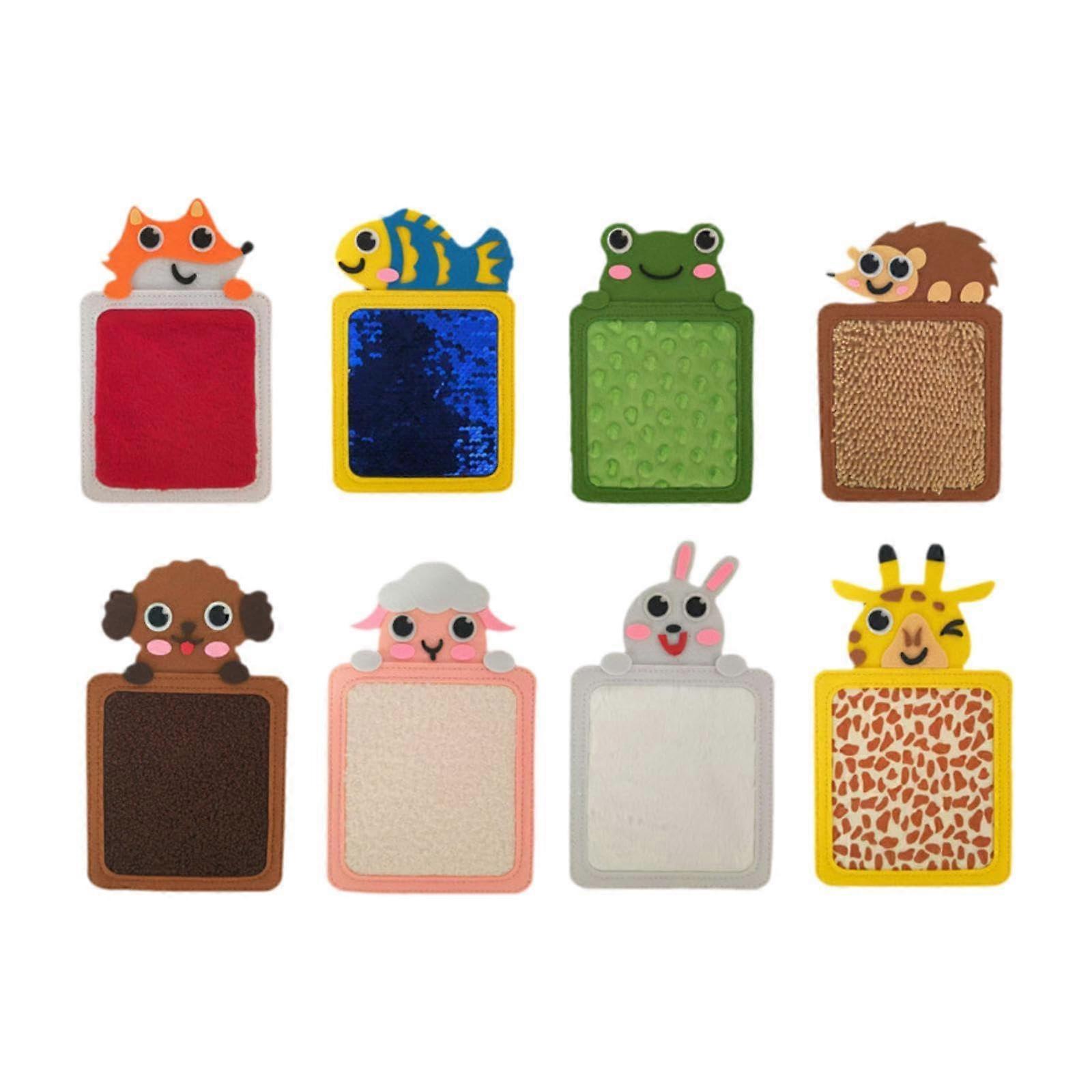 8-Piece Play Mat Set For Kids Portable Animal-Design Foam Tiles Interlocking Puzzle Mats