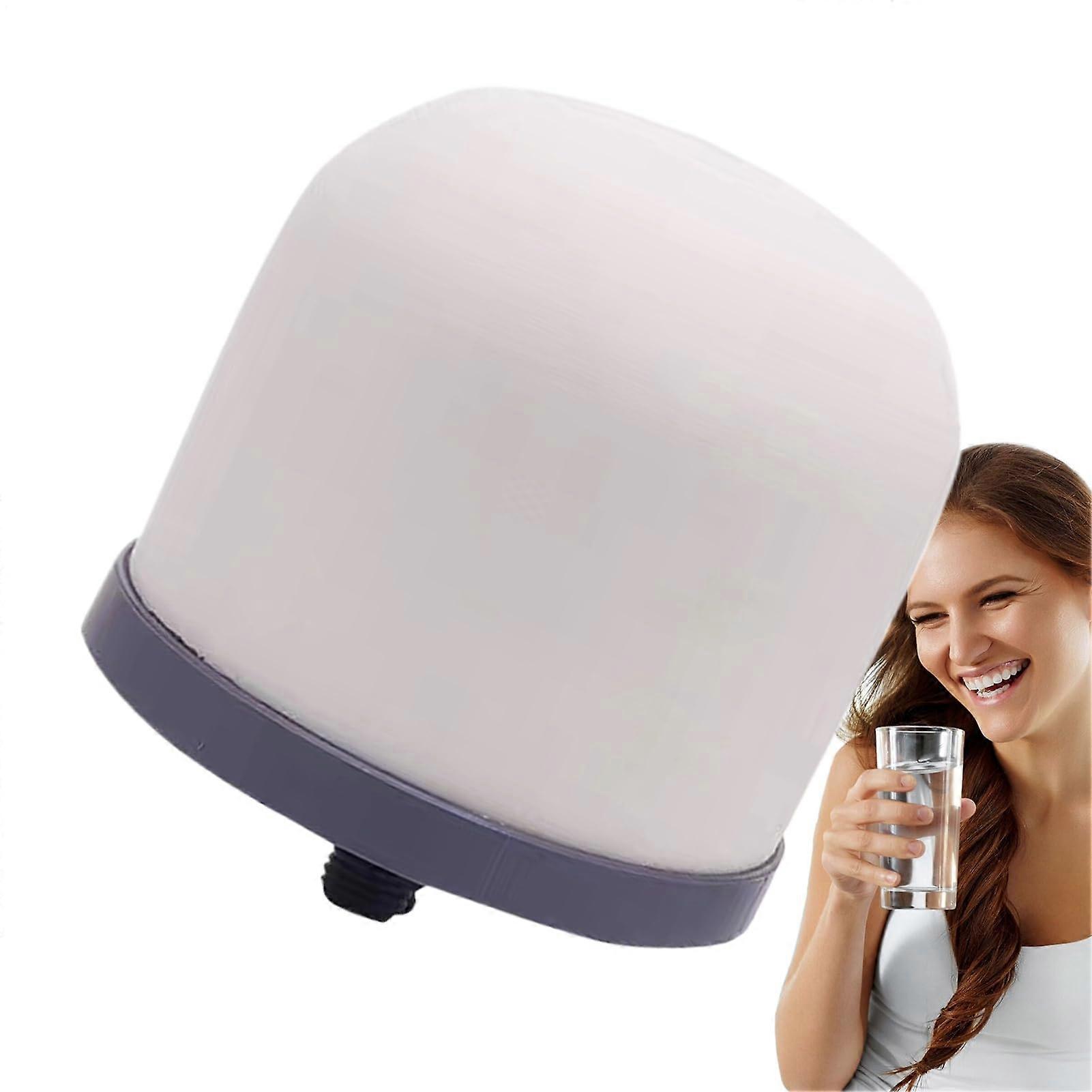 Water Filter for Water Carafe with Ceramic Dome Compact System Catches All Contaminants