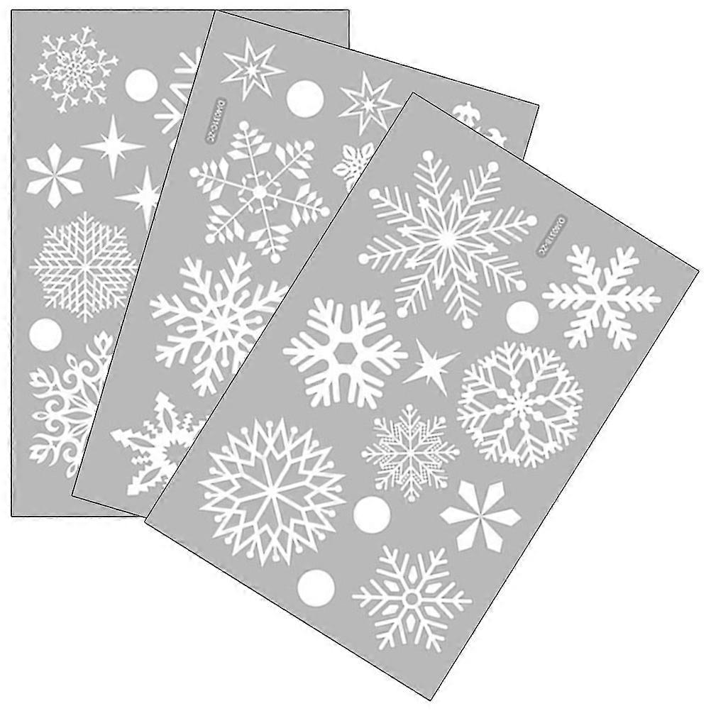 Static Cling Sticker For Home Glass Window Decal Indoor Use Spring Party Assorted Color Flower Shape Easy to Peel 6Pcs