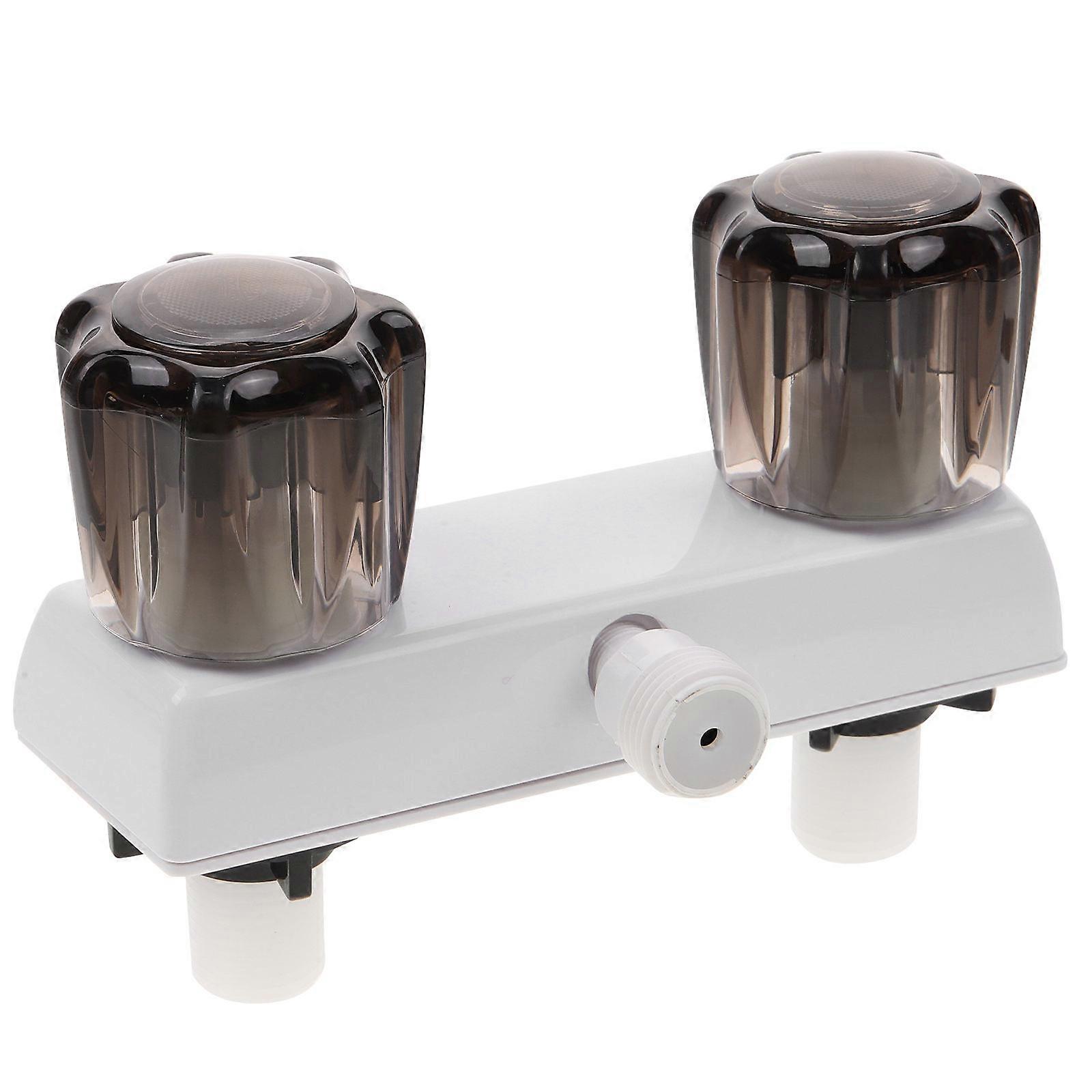 RV Outdoor Shower Faucet Valve with Hot Cold Switch Design for Home Use ABS Multi Color Lightweight
