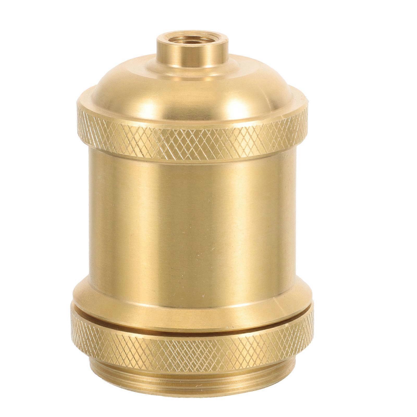 Copper Lamp Socket Replacement Vintage Style Light Holder Durable Ceiling Base Screw Opening for Home Lighting