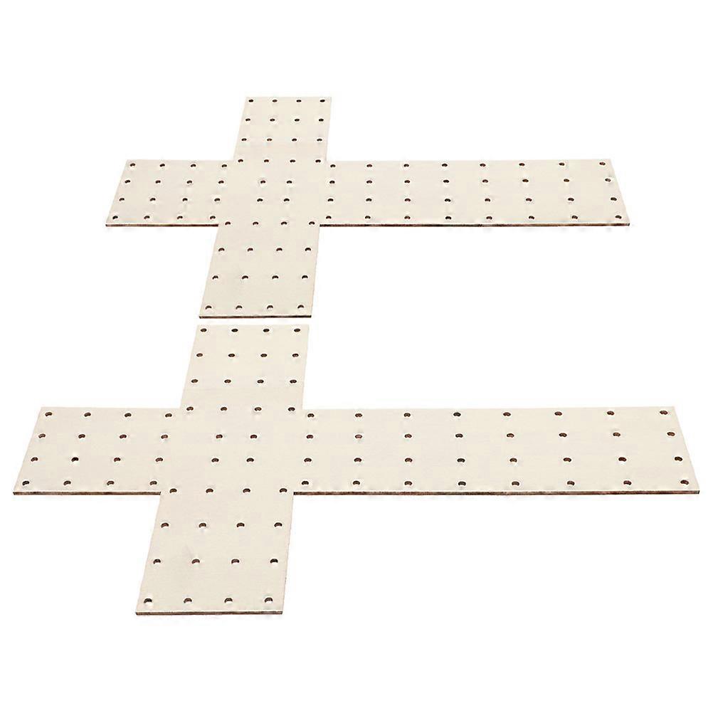 Floral Arrangement Base 2Pcs Wood Wreath Board Frame With Holes For Diy Festive Decor Supplies Suitable For Various Occasions