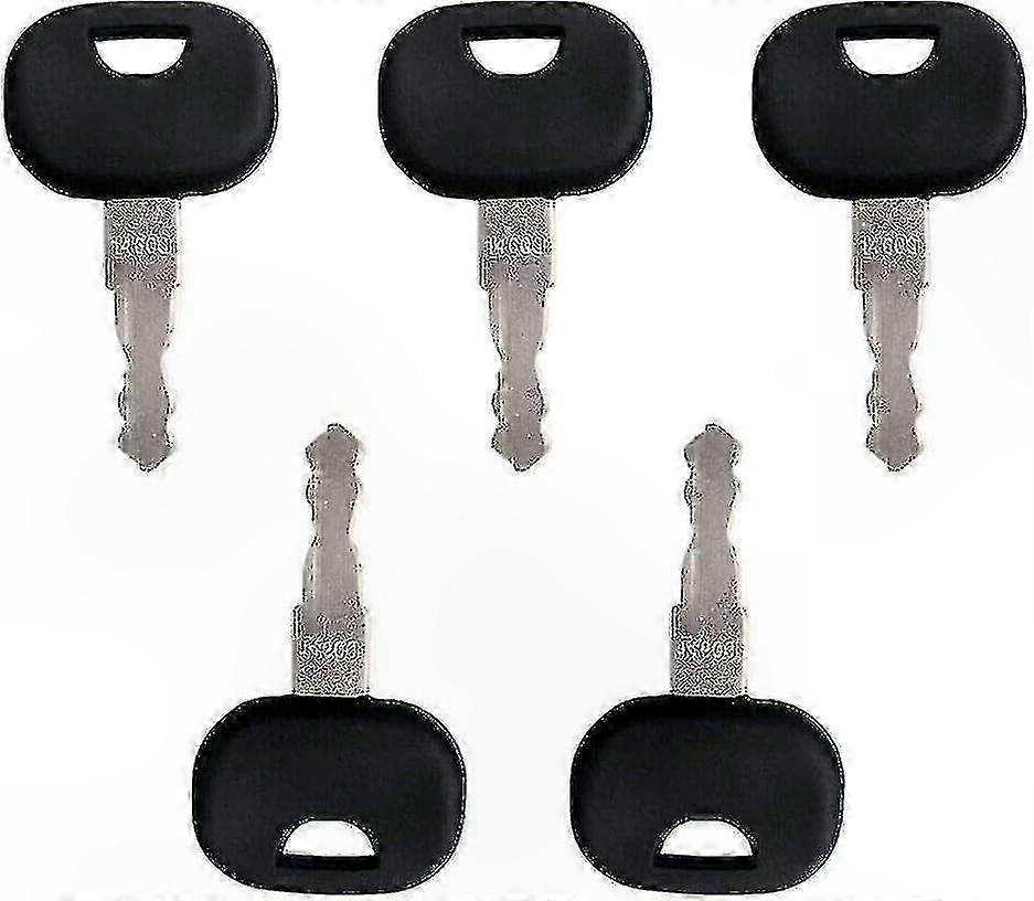 10 Pcs Ignition Keys for Tractors and Heavy Equipment Replacement Fit Fendt Claas Liebherr Deutz Manitou New Holland Excavator Loader