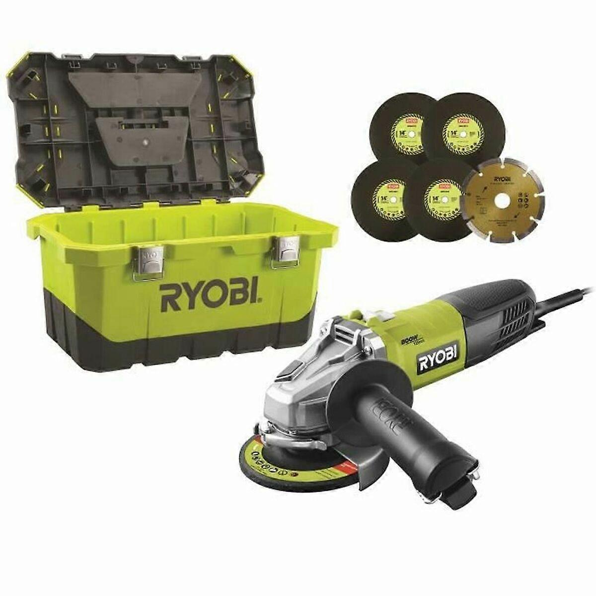 Amoladora angular Ryobi 800 W 125 mm