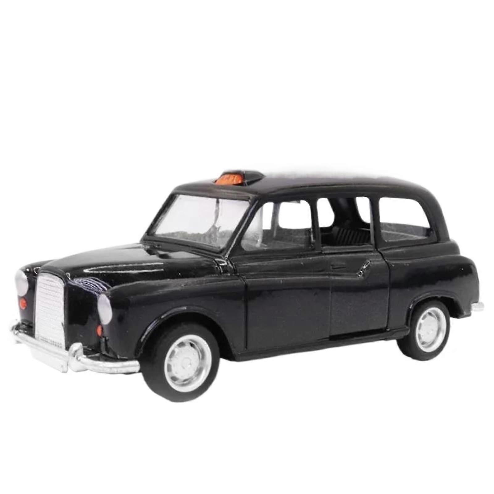 Modellino di auto in scala 01:32, taxi d'epoca di londra con porte apribili