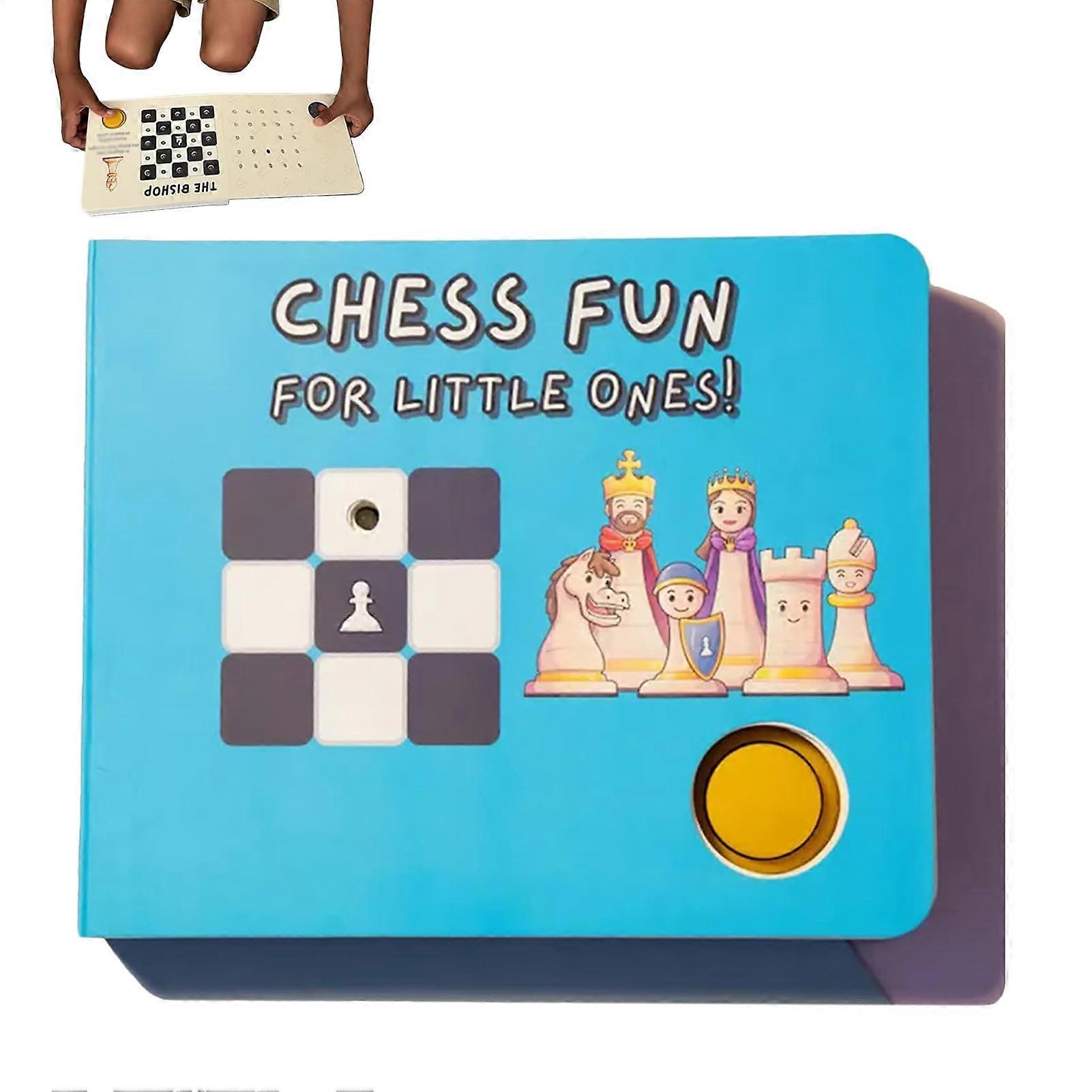 Chess Fun for the Little Ones, an interactive chess book for children