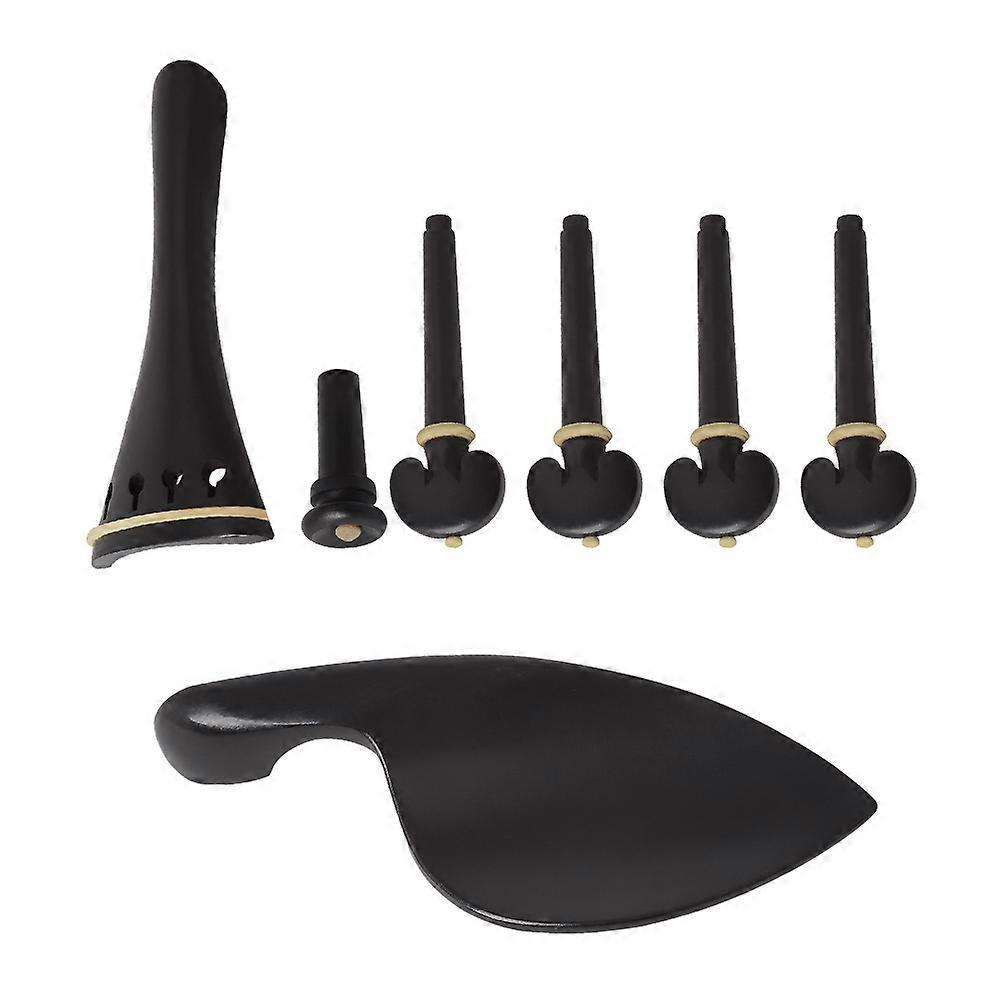 Violin Chin Rests Professional Wood Craft Violin Tailpiece Chin Rest Ideal For Violinists 15X6X2CM Tuning 1 Set