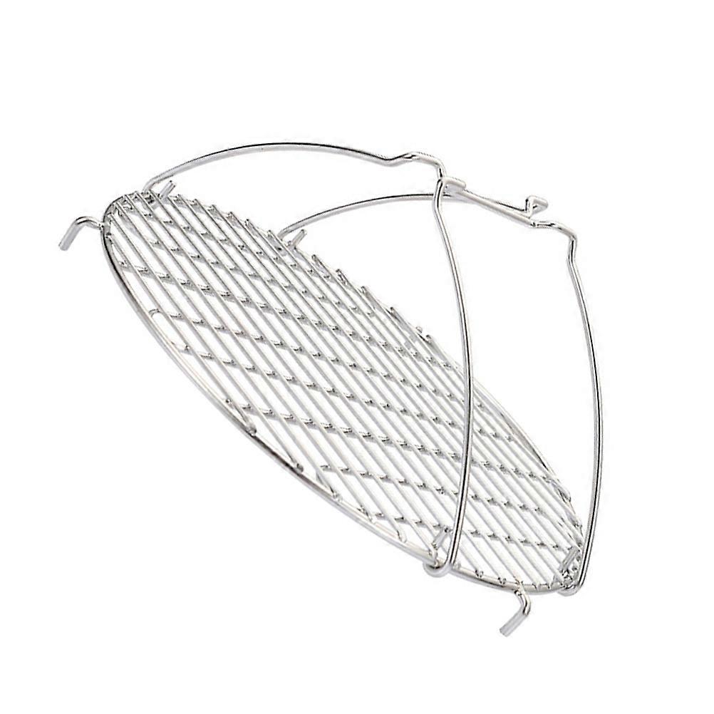 Air Fryer Steaming Rack with Handles Multi-Function Steamer Shelf