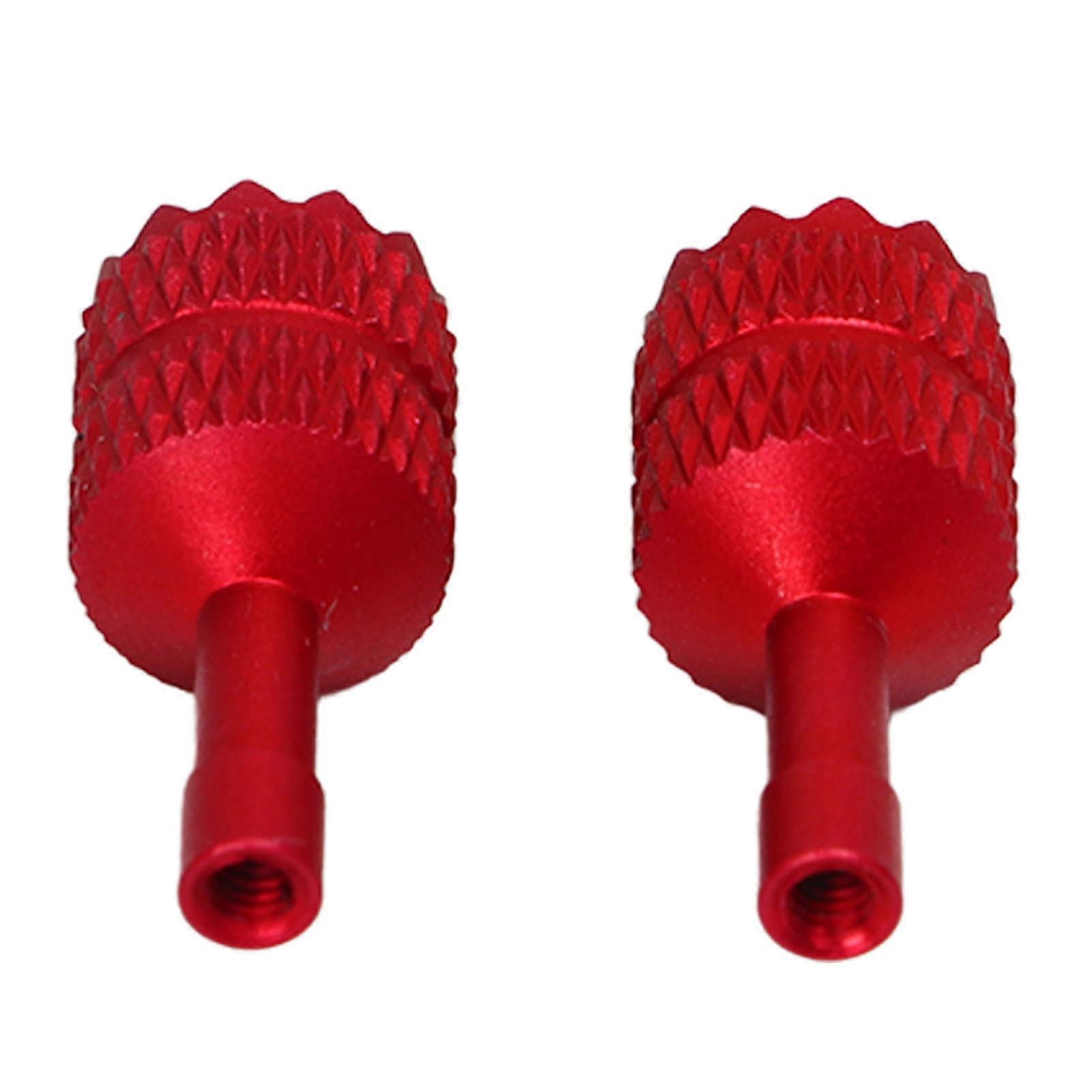 2PCS RC Remote Control Sticks Portable Compact Aluminum Alloy Ergonomic Remote Control Rocker for Mini 3 Pro Red 