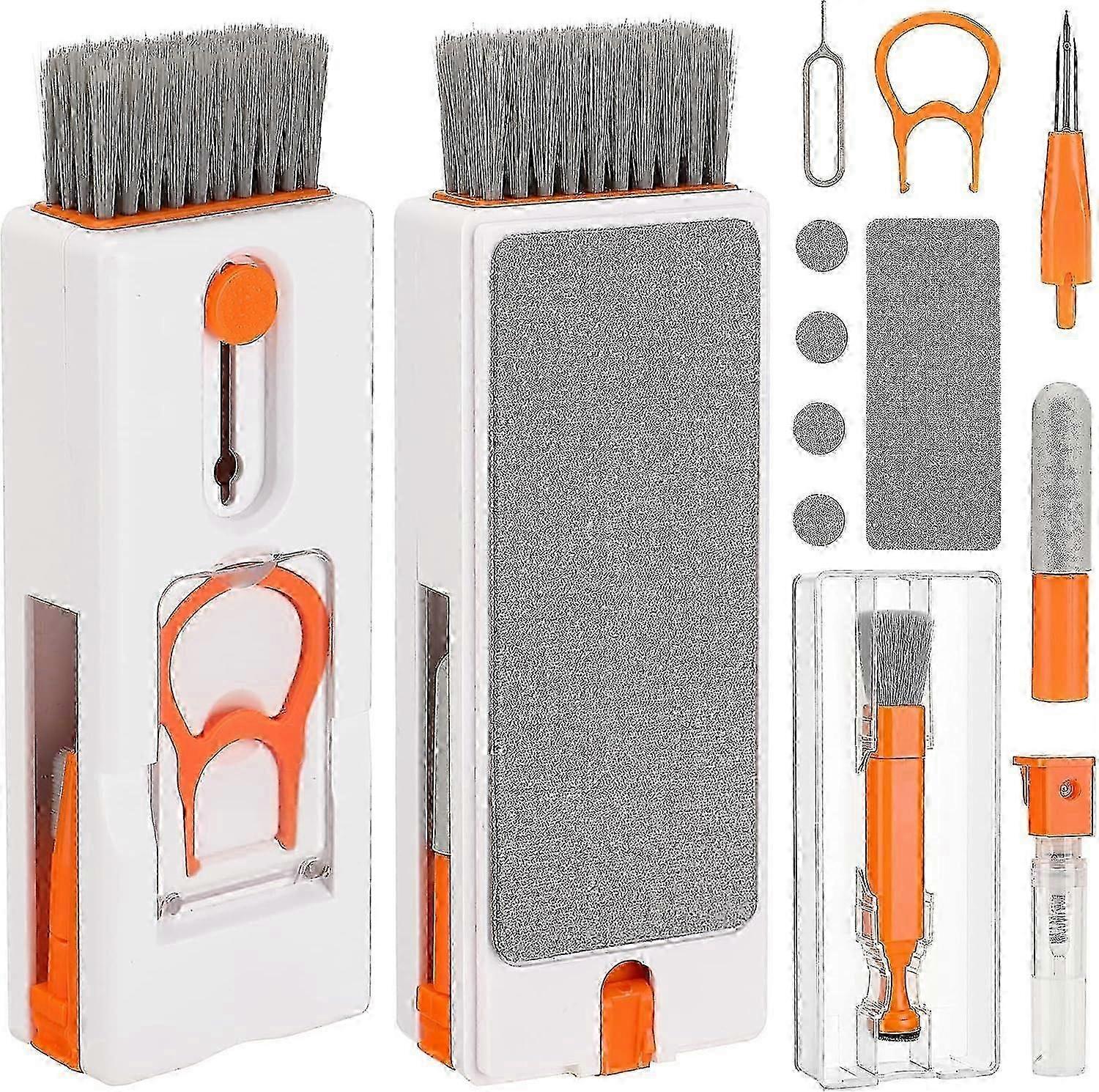 11-in-1 Laptop Keyboard Cleaner Kit with Brush for AirPods, Camera Lens & Electronics