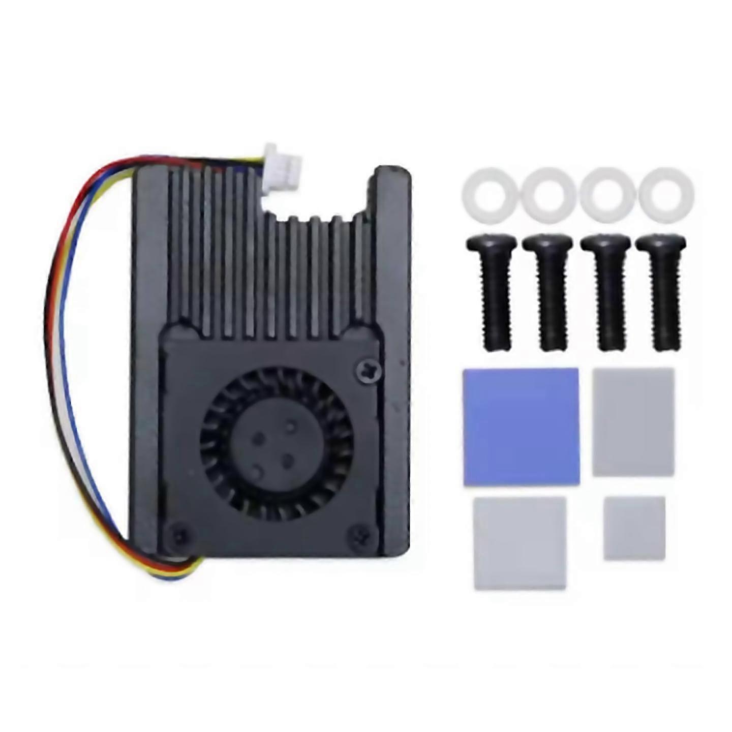 For Intergrated Cooling Fan For Raspberry Pi Cm5 Heatsink With Pwm Speedregulated Fan For Raspberry