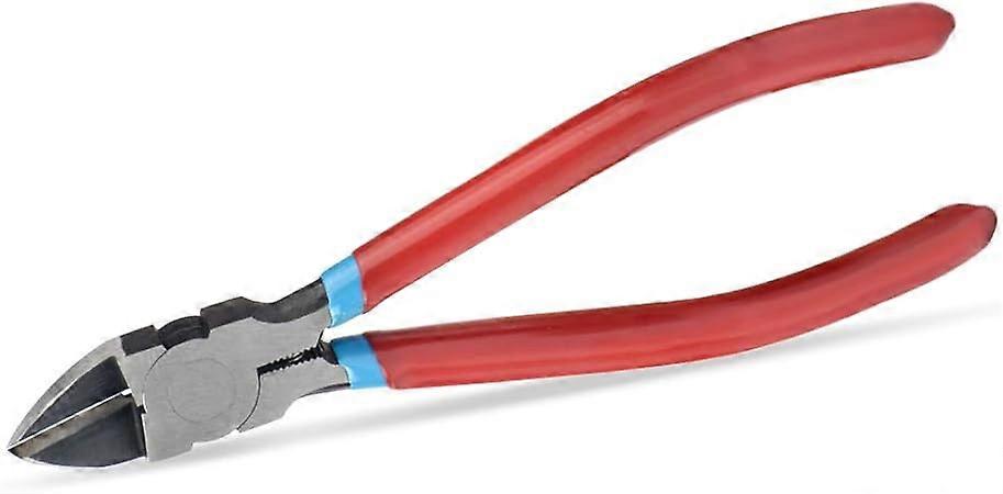 6" Diagonal Wire Cutters - High-Leverage Spring Pliers for Zip Ties, Cables & Hose Ties