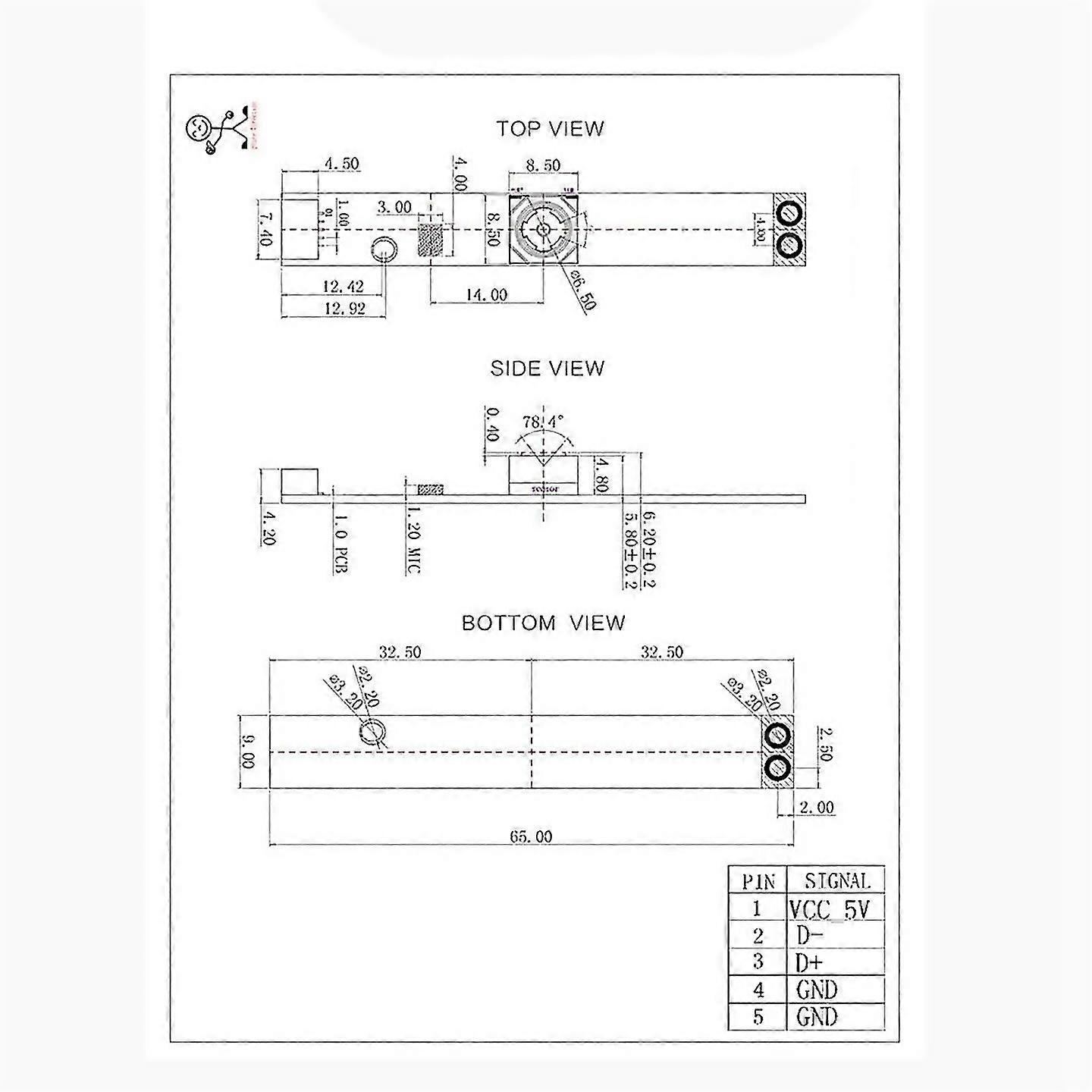 For 13mp 4k usb camera module ov13b10