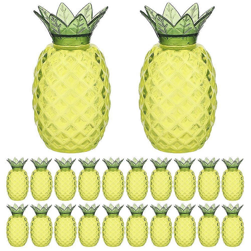 24pcs Reusable Candy Wrapping Boxes Pineapple Candy Boxes Party Treat Boxes