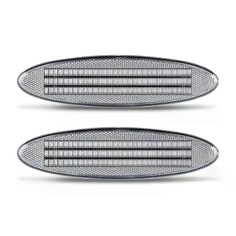 2pcs 90 Leds Red Error Free Car Rear Bumper LED Side Marker Light for Chevrolet Corvette C5 1997-2004