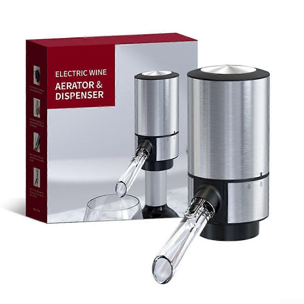 Electric Wine Aerator Pourer with Adjustable Quantity, USB Charging, Automatic Electronic Decanter for Red Wine and Liquor