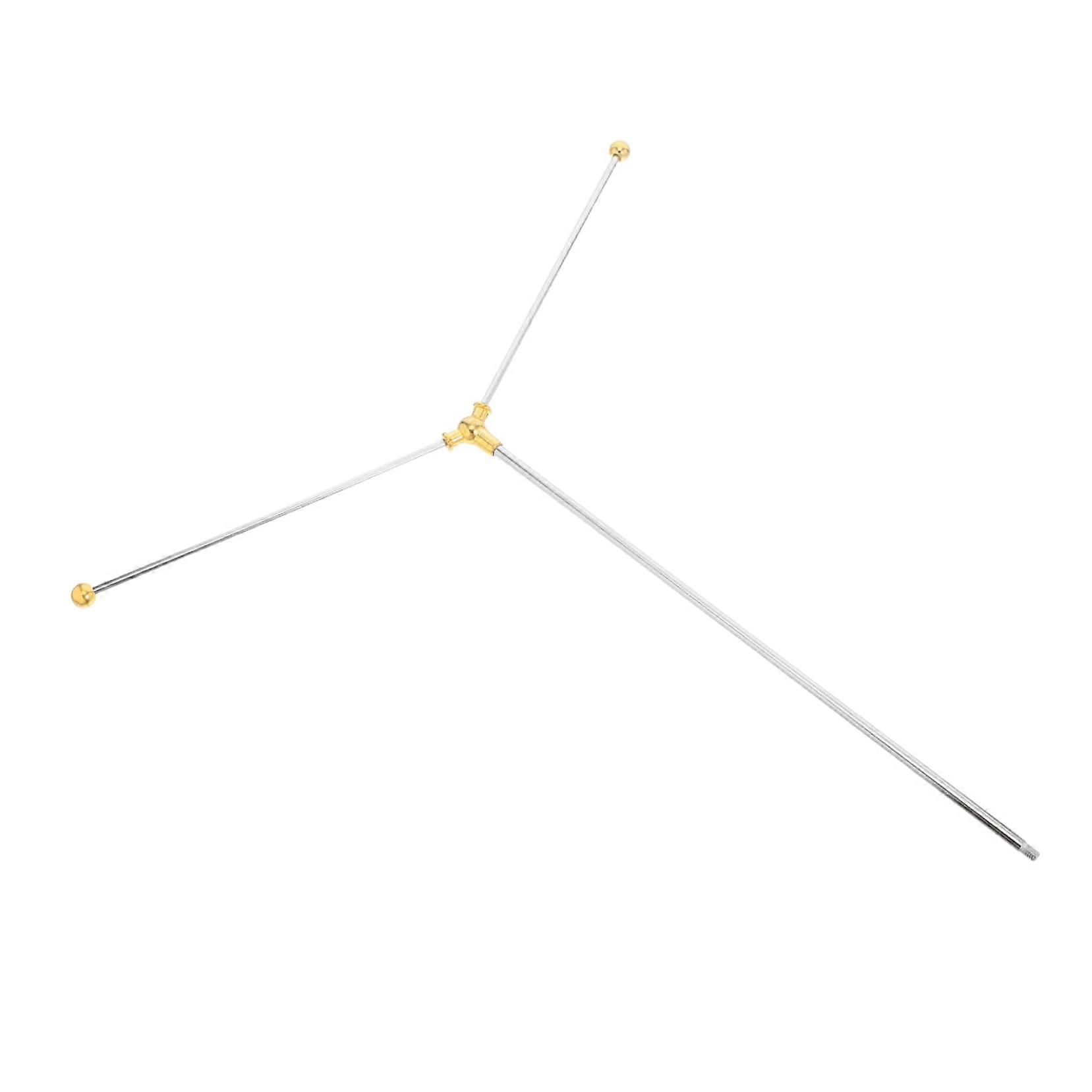 Table flagpole made of metal, multipurpose advertising flagpole, stable hold for desks, reusable, compact for office and home use.
