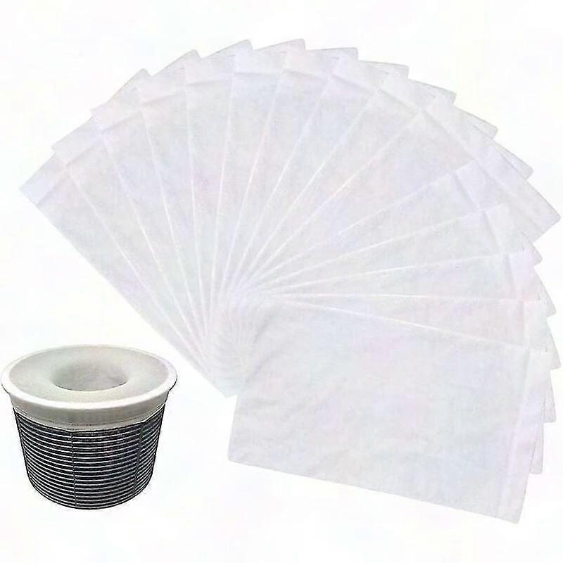30 Pack Pool Skimmer Socks - Spa & Pool Filter Savers for Skimmers & Baskets
