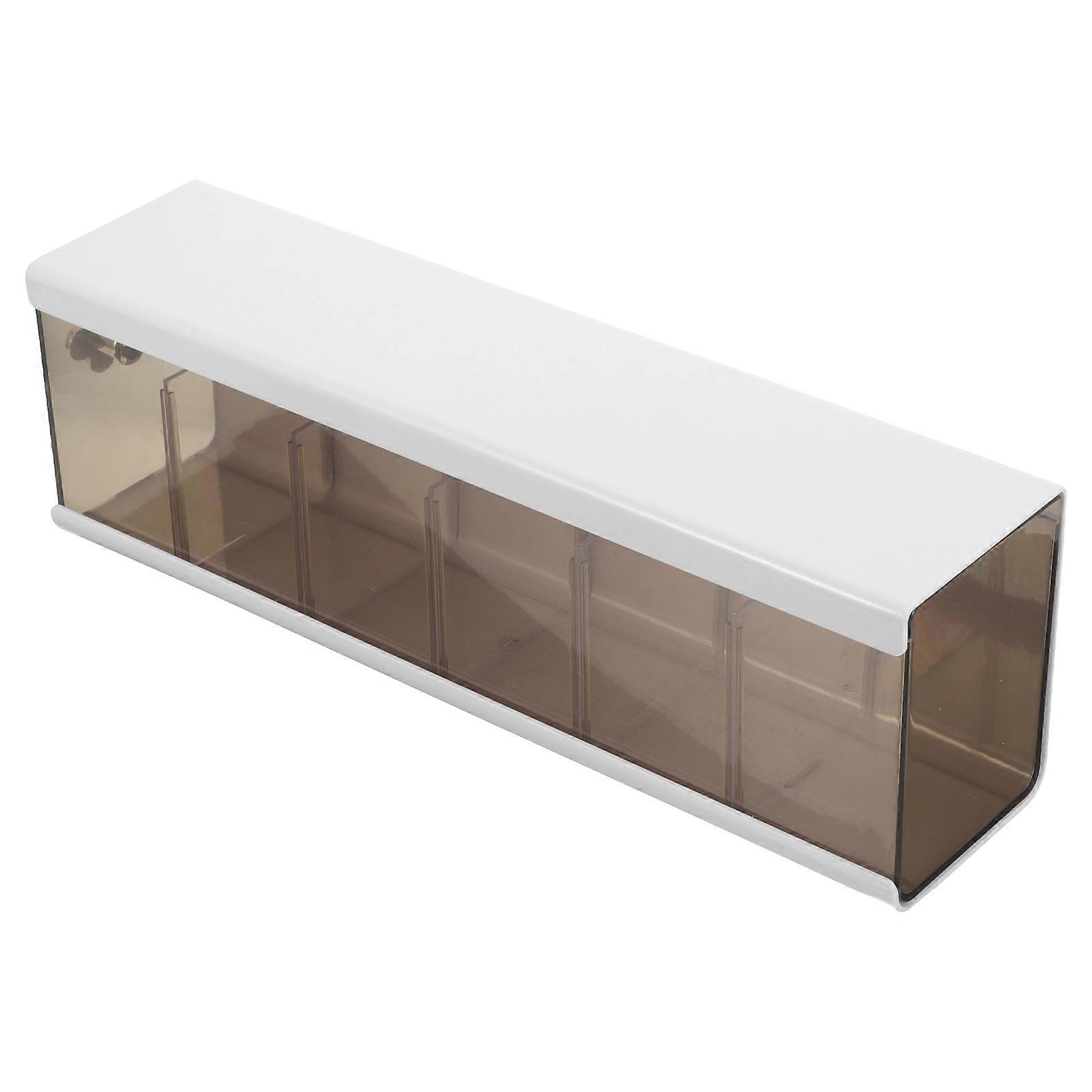 Underwear and Socks Storage Box for Home Decor Made of White Abs Material with Wear Resistant Quality 1Pcs