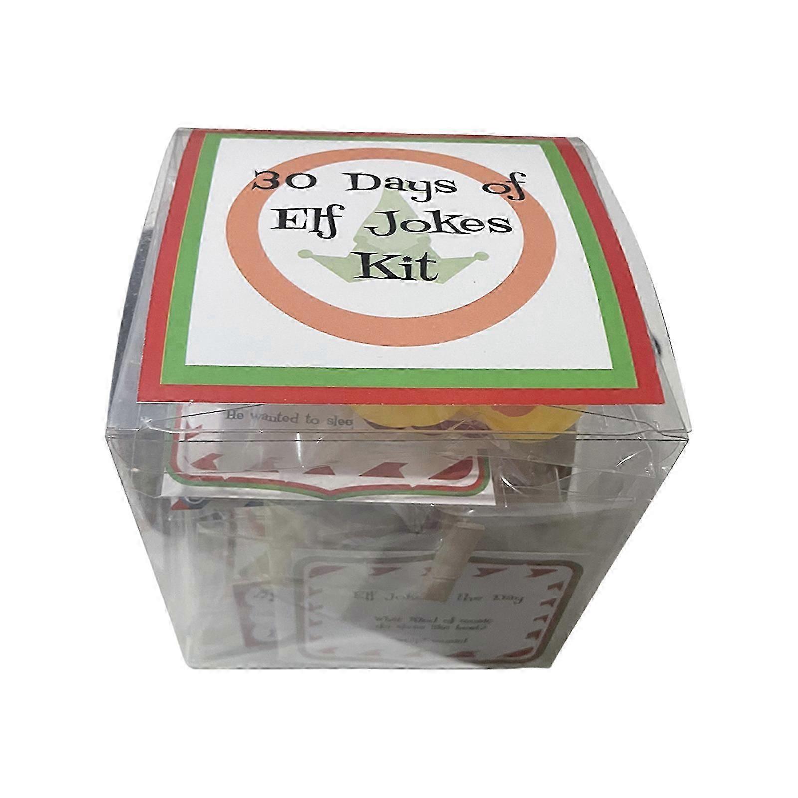 2022年ヨーロッパとアメリカの売れ筋新しいクリスマス到着エルフ魔法のギフトセットクリスマスクリエイティブギフトセット30日間