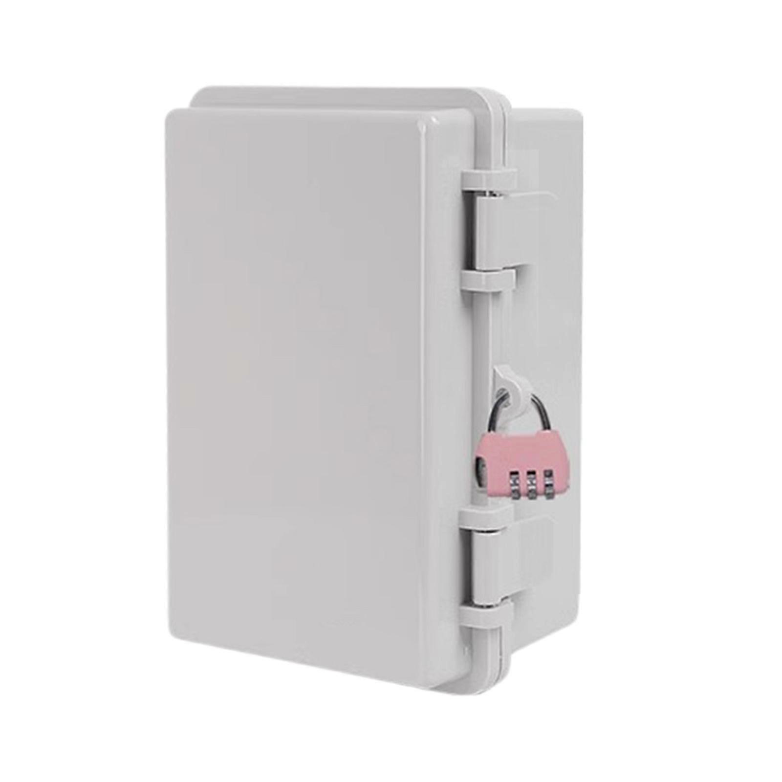 Weather Resistant Power Outlet Cover with Safety Lock Feature Strong Water Resistant Electrical Enclosures for Outdoor Multicolor