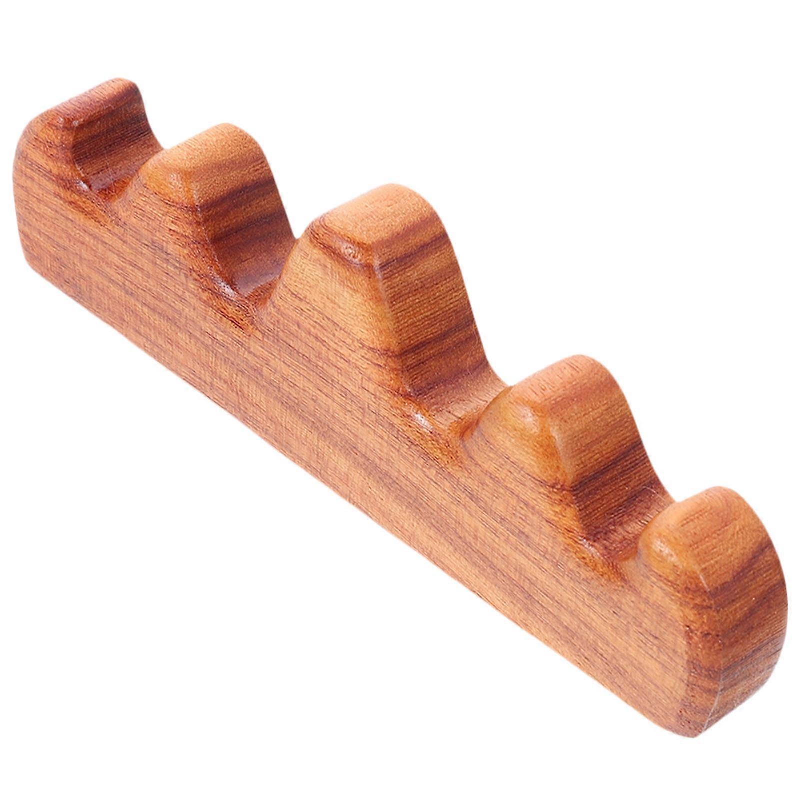 Elegant Wooden Calligraphy Pen Holder for Sumi Brushes – Desk Organizer for Calligraphy Enthusiasts, Beginners & Artists
