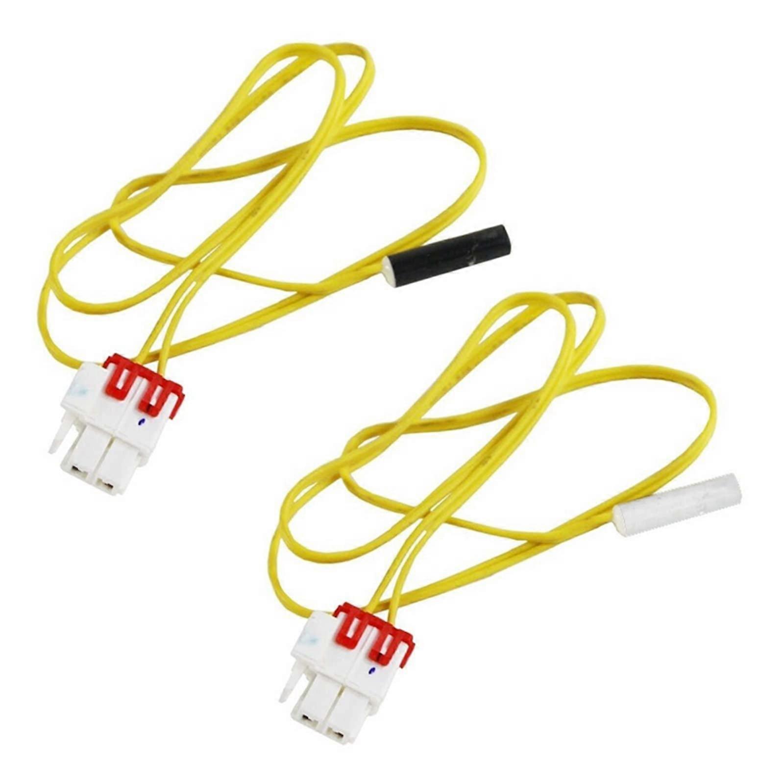 2PCS Fridge Refrigerator Defrosting Sensor Temperature 5k Sensor Probe Fit For RS2533VK/XAA Spare Parts Accessories Hand tool accessories Ref: 5261