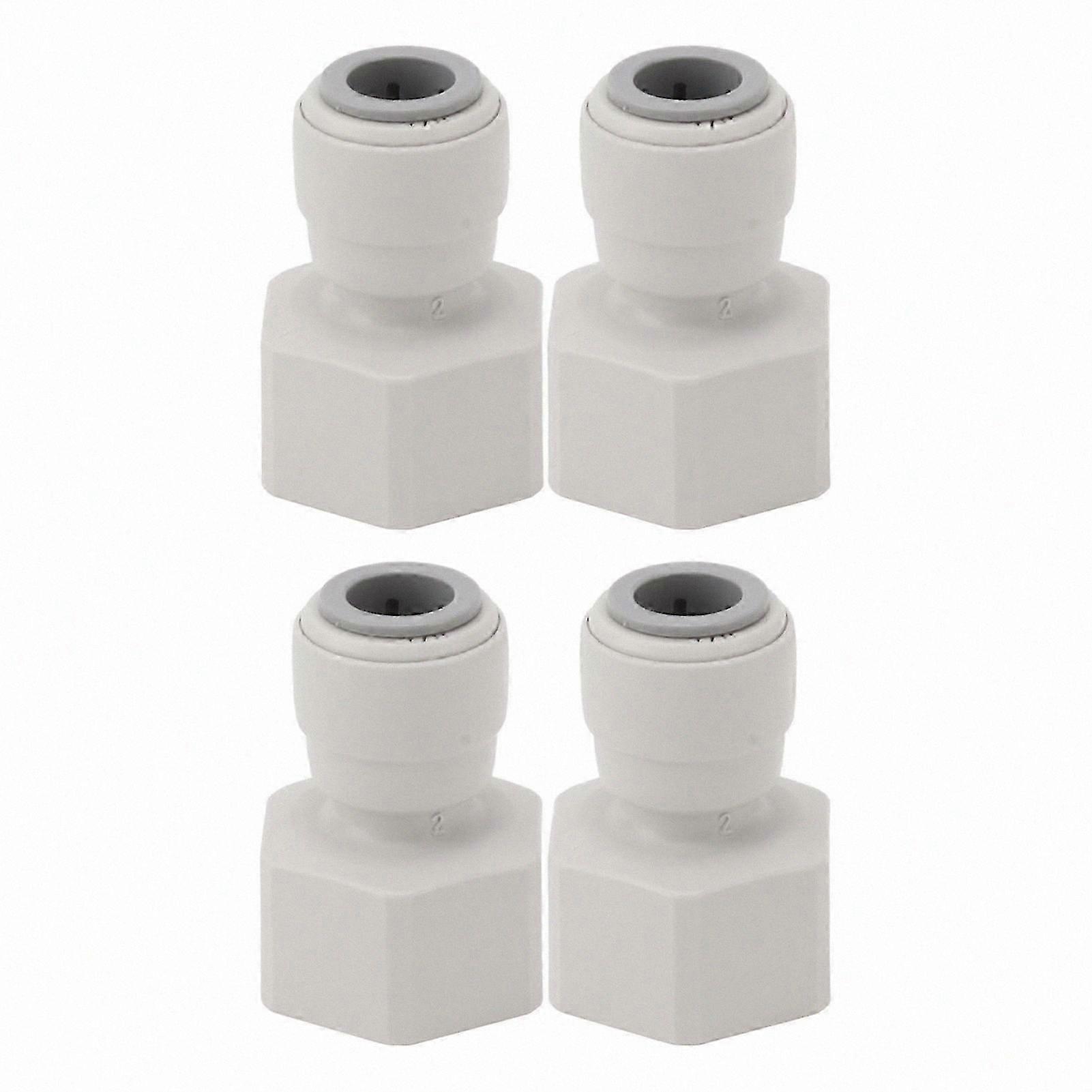 4-Piece Plastic Beer Dispenser Adapter for 3/8" Barrels, Compatible with Draft Beer and Wine Systems