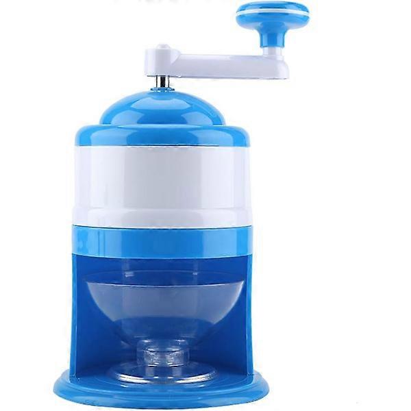 Snow Cone Machine Manual Ice Crusher Portable Hand Crank Manual Ice Crusher Shaver Snow Cone Machine Household