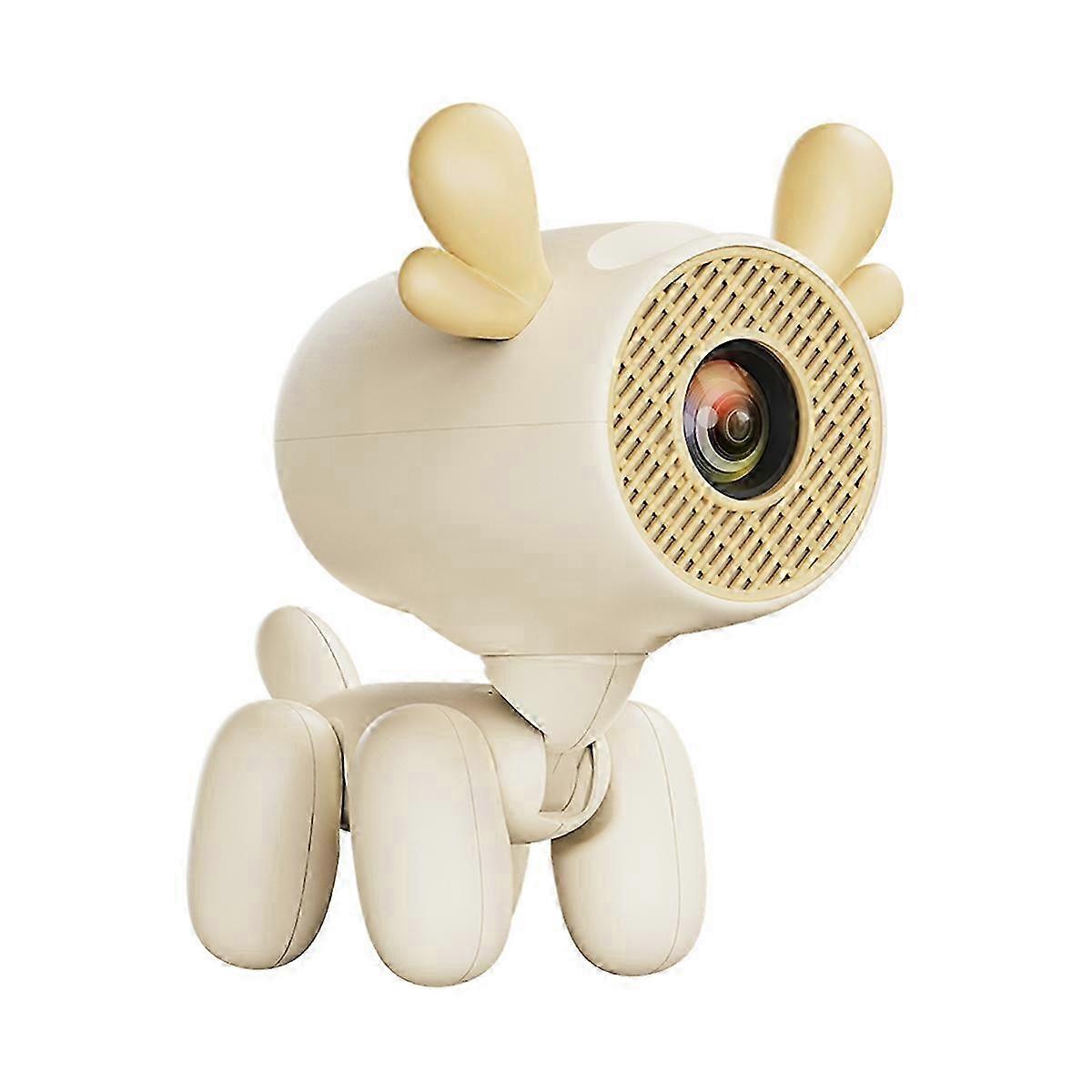 JY-H2 Fawn Projector Mini Portable LED Video Android 13.0 UK Plug