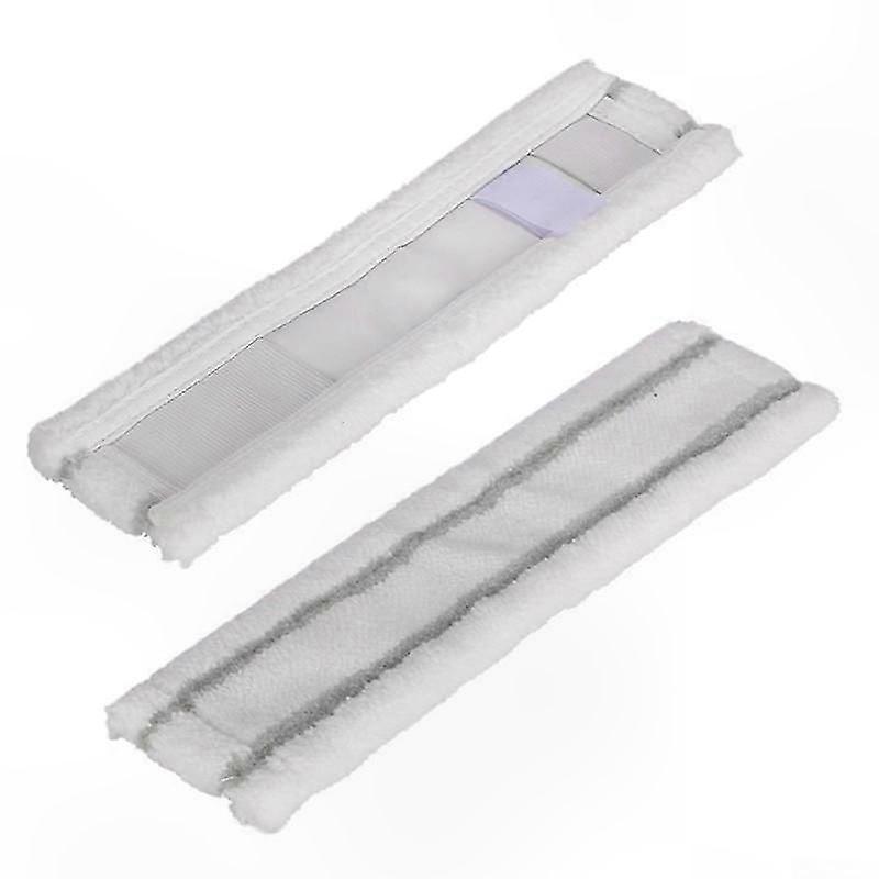 2-Pack Microfiber Mop Pads Compatible with WV1 WV50 WV75 Window Cleaners