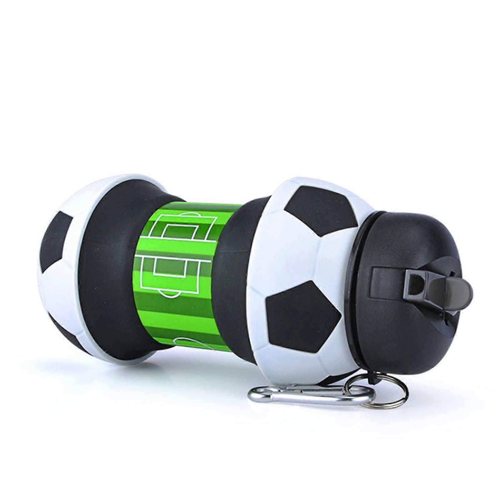 Bicycle Water Bottle Leakproof Portable Foldable Travel Kettle for Hiking Office School Durable Healthy Plastic Material
