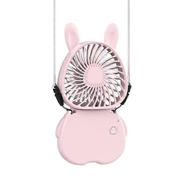 Foldable neck-mounted fan, 400mAh battery, three-speed adjustable