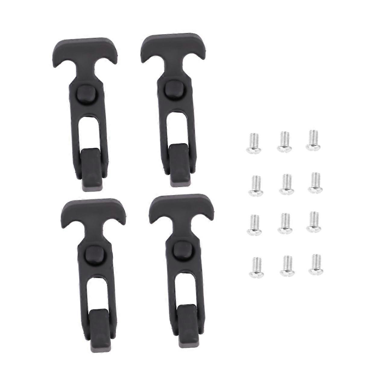 Rubber Latch Lock THandle For Tool Box Vibration Absorbing Lockable Buckle Set Of 4