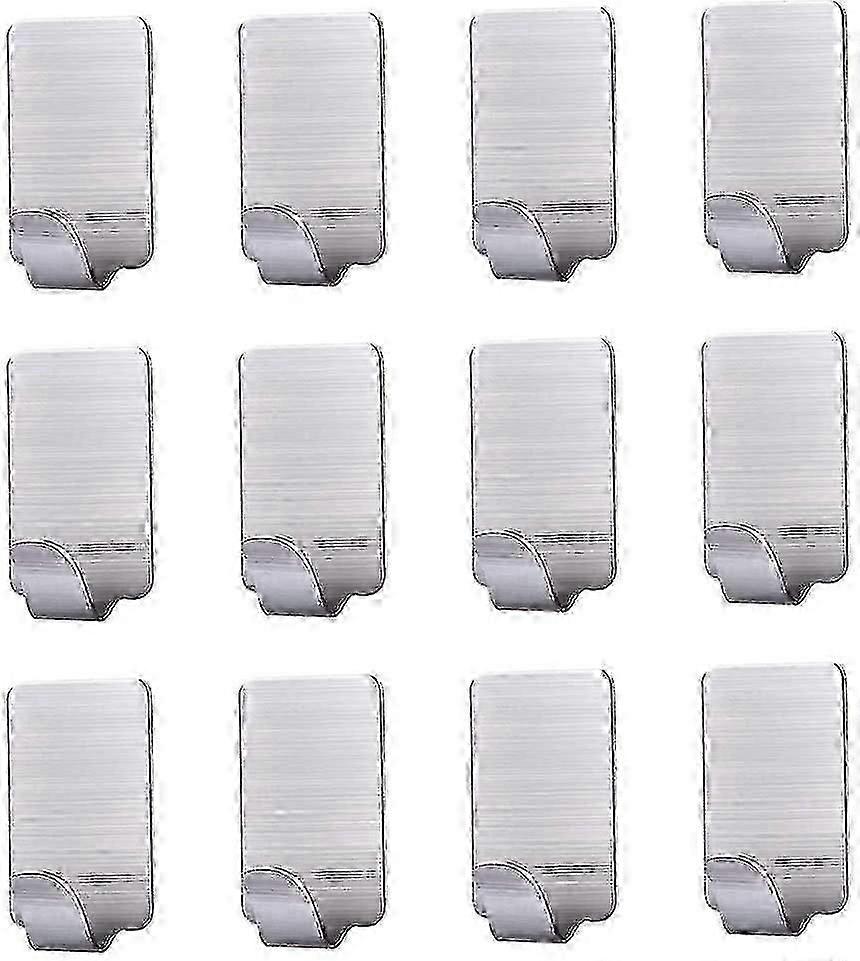 Hooks Stainless Self-adhesive, Towel Hooks Clothes Hooks Wall Hooks