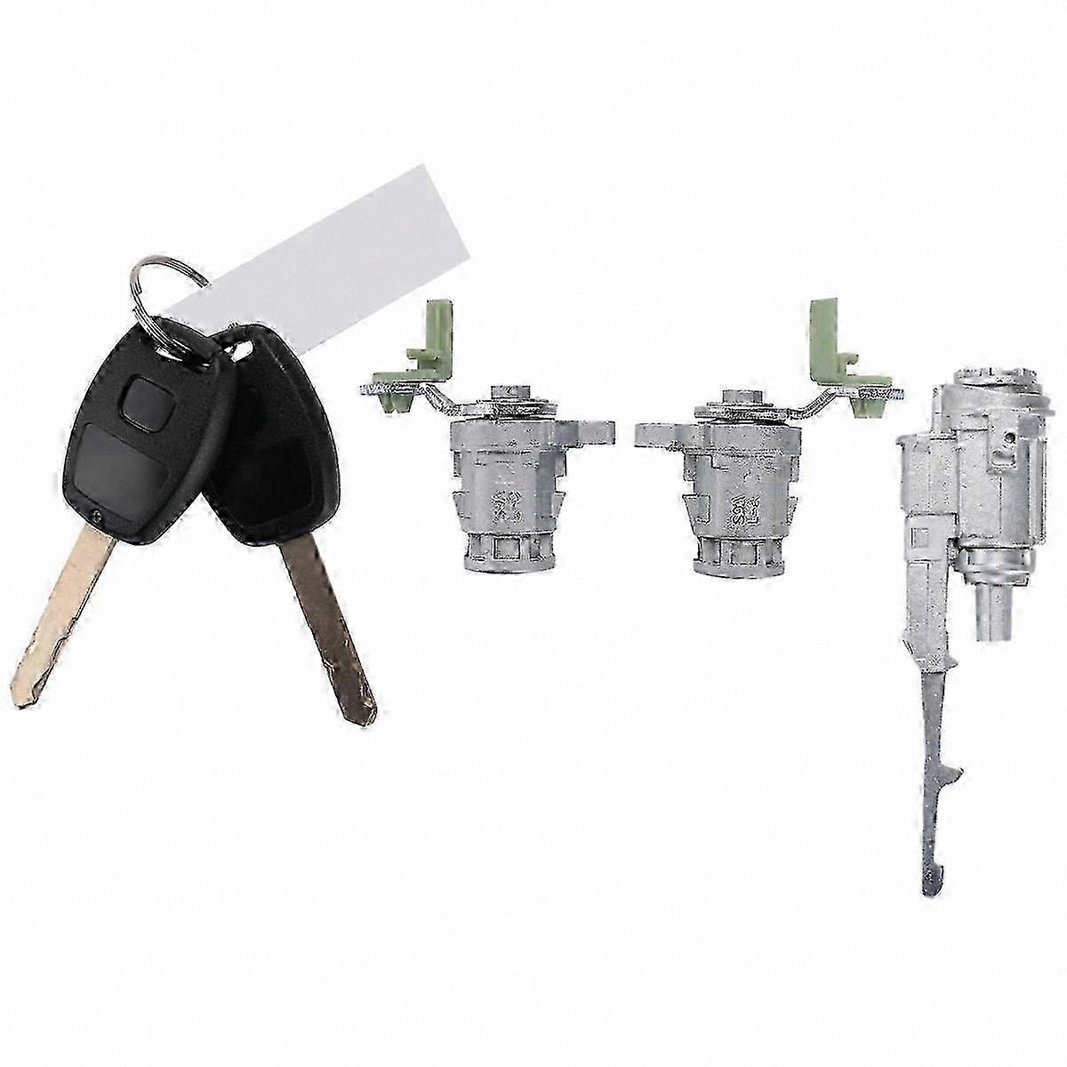 Ignition Switch Lock Barrel Set with Key for  Civic CRV 2002-2006 7218