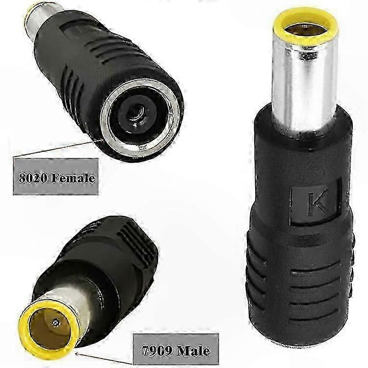 Solar Panel Adapter for Portable Power Stations - DC7909 to DC8020 Connector, Compatible with Explorer 1500/2000 Models