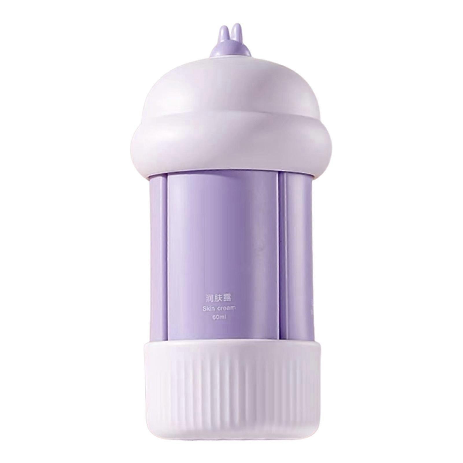 Travel Lotion Bottle 4 in 1 Portable Leakproof Container for Shampoo Conditioner Airplane Carry on Liquid Bottles