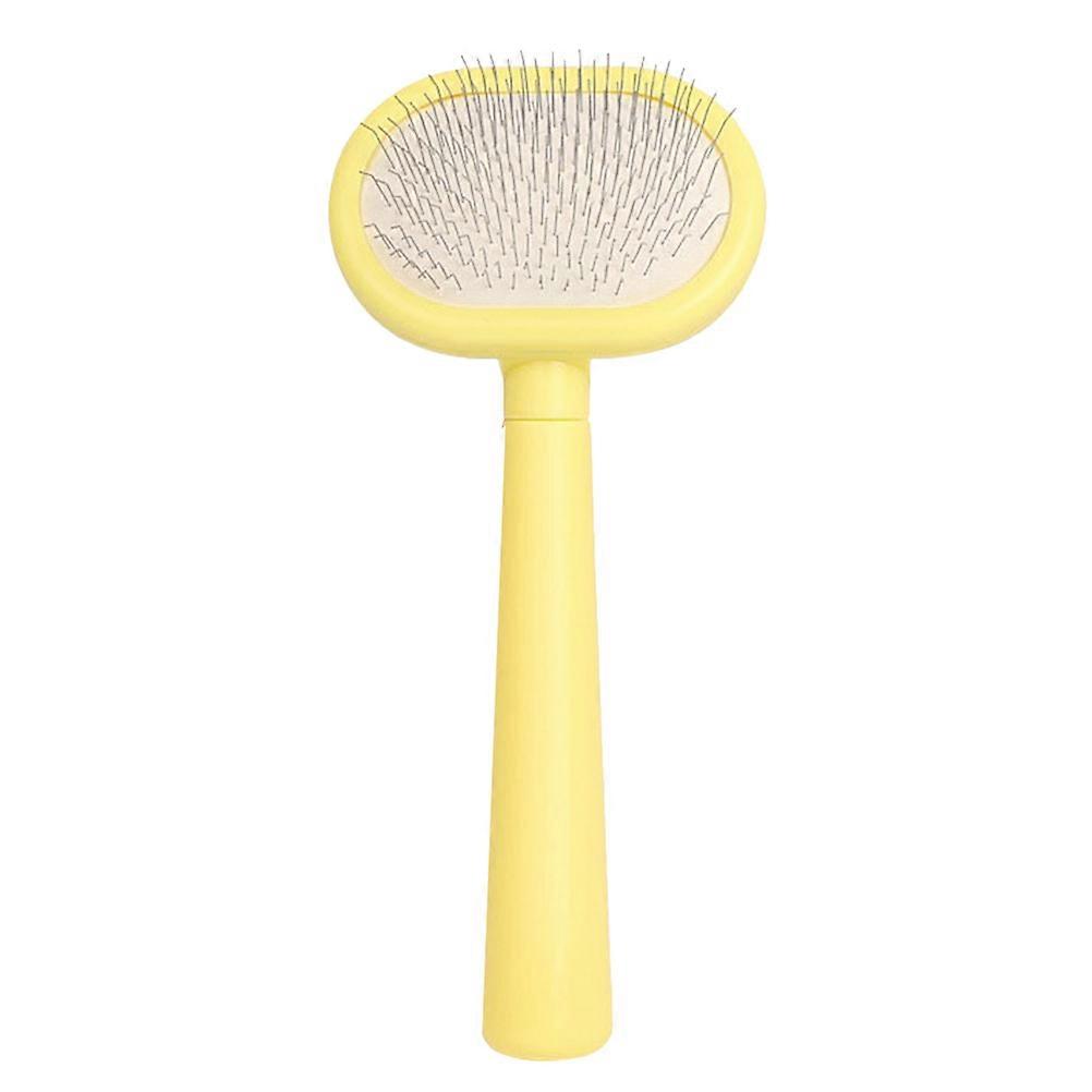 Handled Cat Comb Plastic Pet Hair Comb for Massage