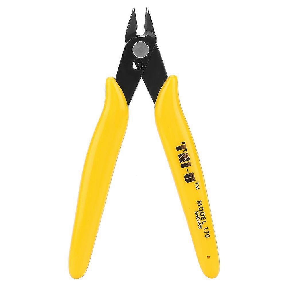 5in Electronic Diagonal Pliers Cable Side Cutting Nippers Wire Cutter Tool