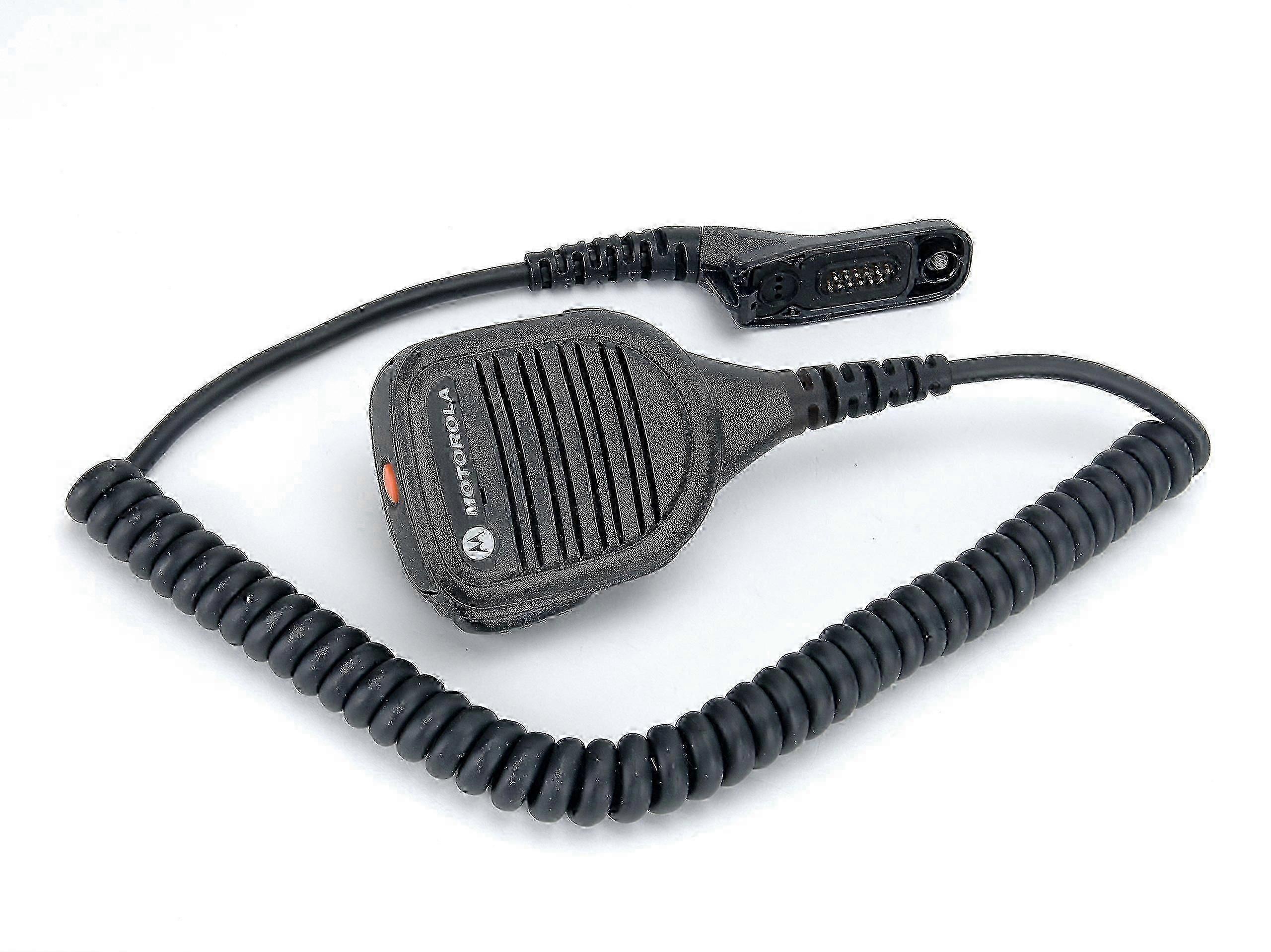 Motorola PMMN4025A Remote Speaker Mic with Impres Audio for Two-Way Radios (Black)k